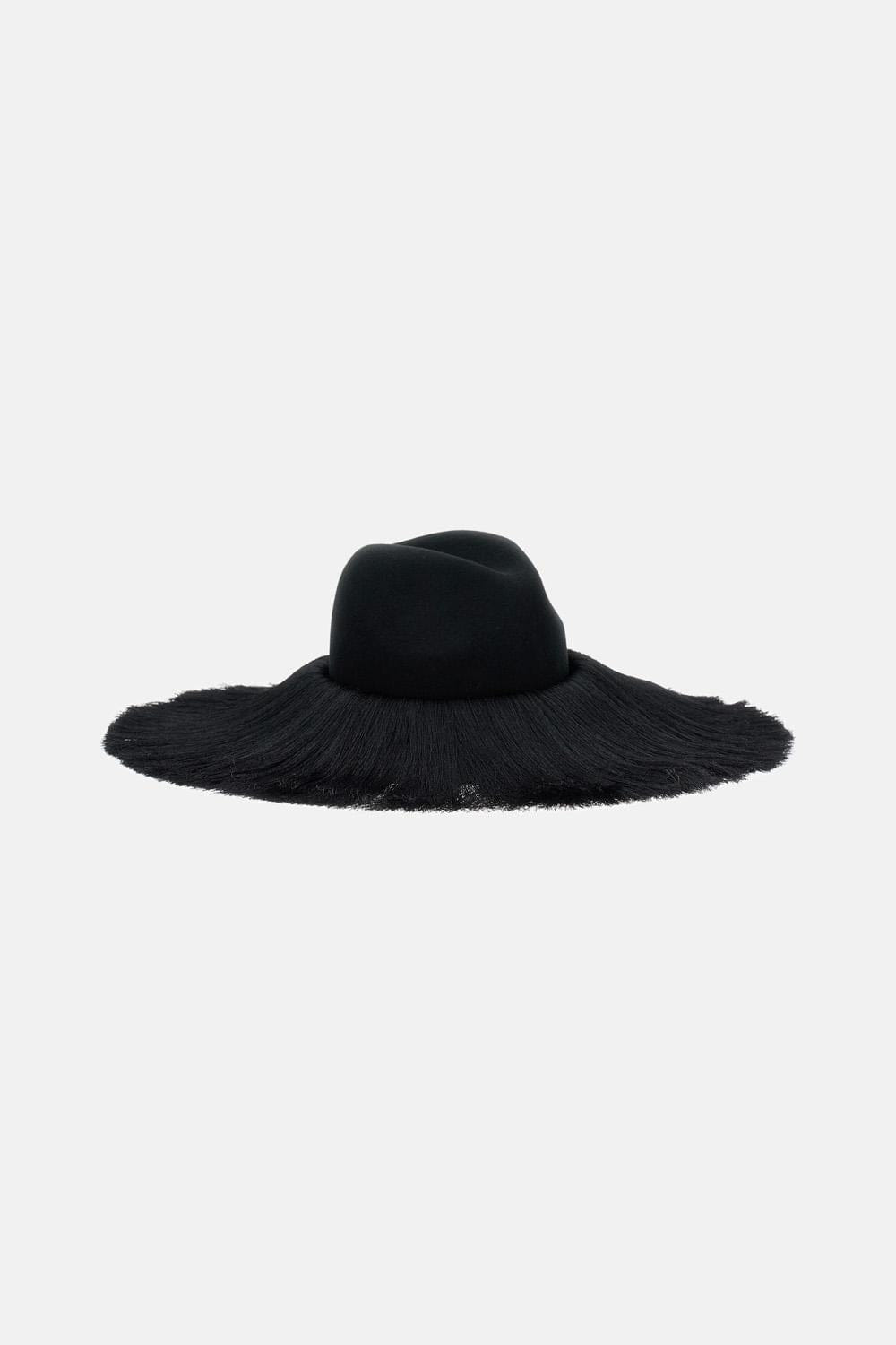 Comme des Garçons CAPPELLO FEDORA CON FRANGE