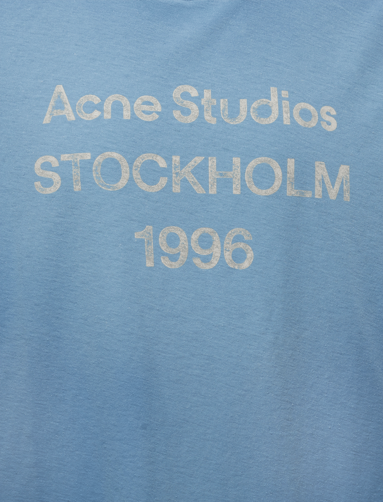 ACNE Studios SPRAYED LOGO T - SHIRT