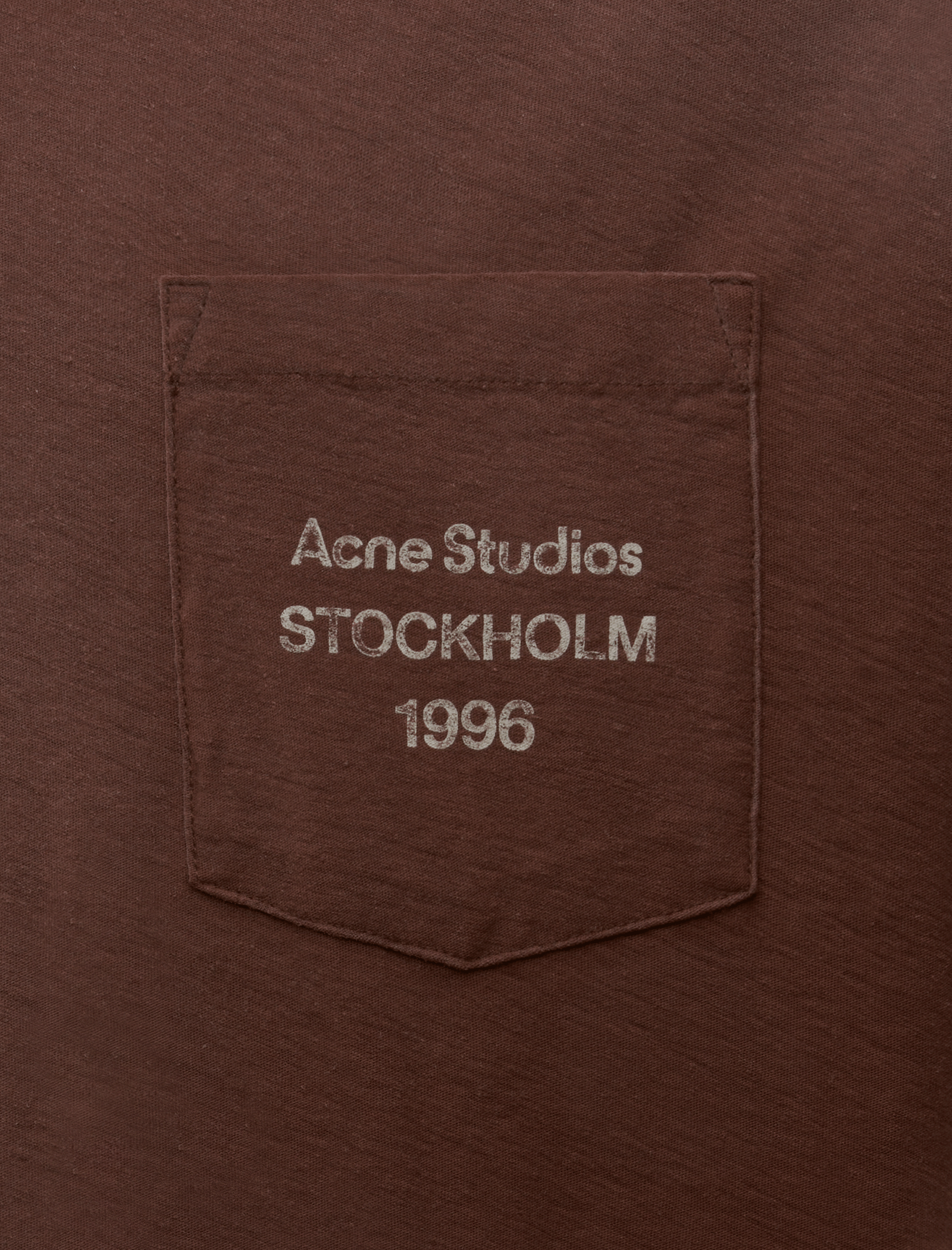 ACNE Studios LOGO POCKET T-Shirt