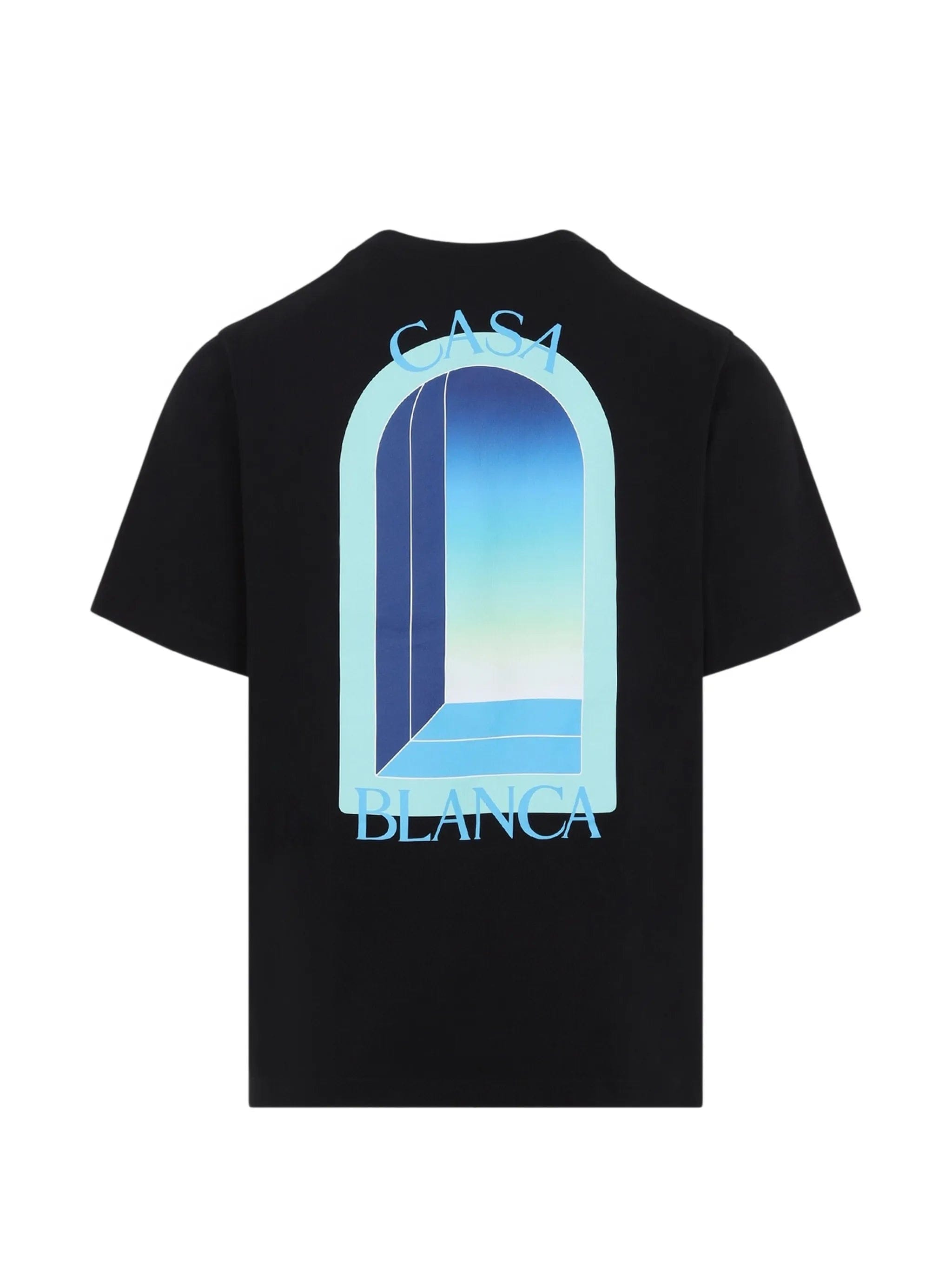 Casablanca gradient arch - print T - shirt