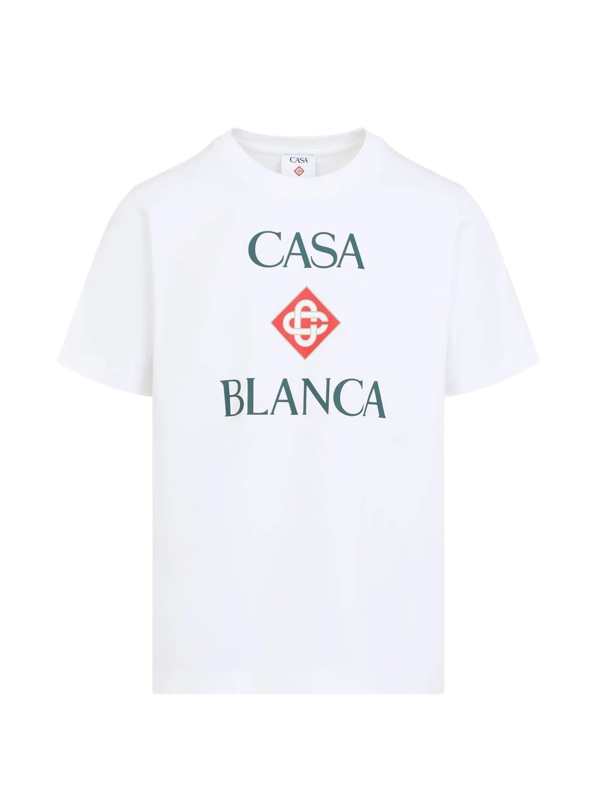 Casablanca Diamond logo - print T - shirt