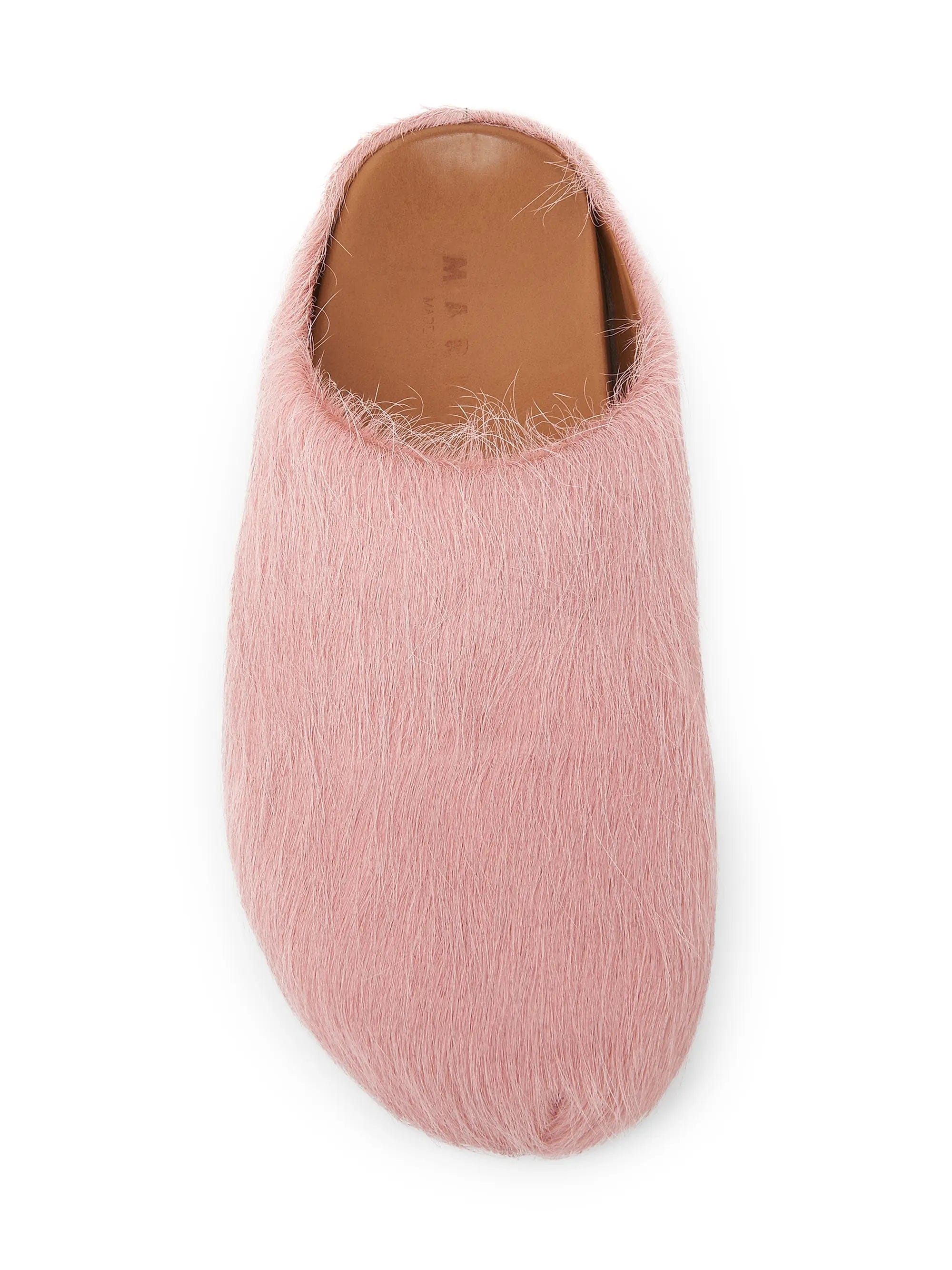 MARNI FUSSBETT SABOT - PINK GUMMY