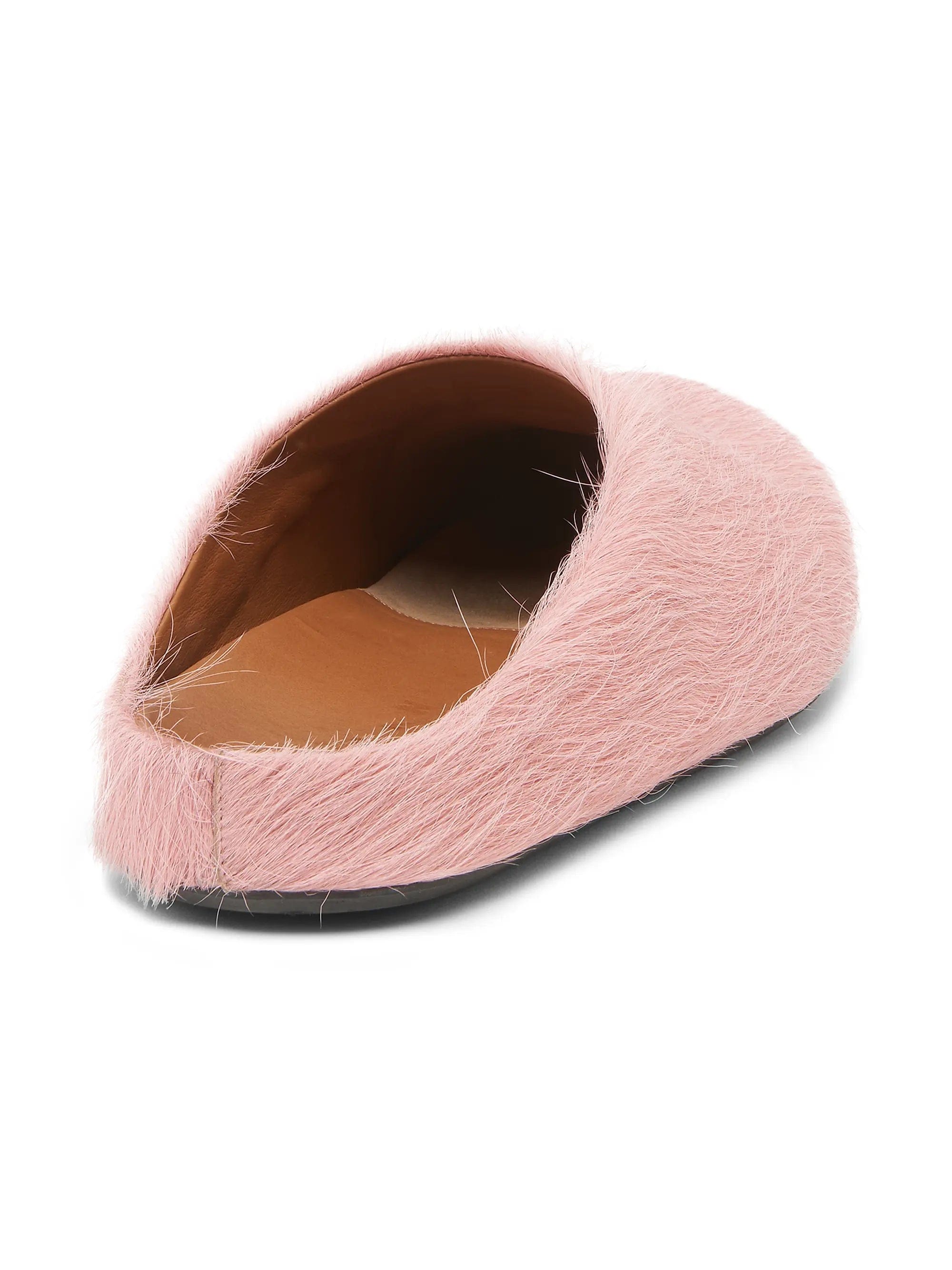 MARNI FUSSBETT SABOT - PINK GUMMY
