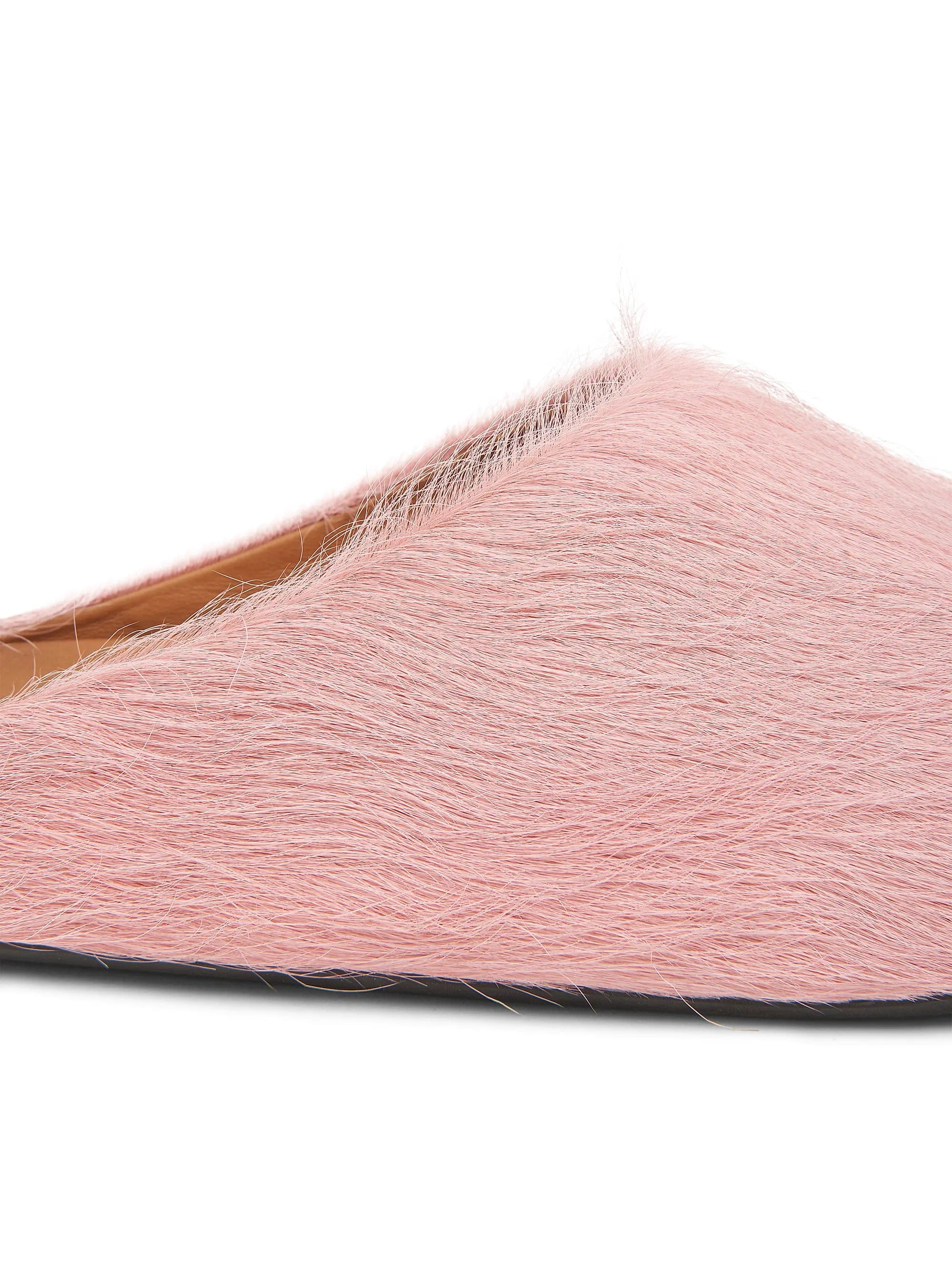 MARNI FUSSBETT SABOT - PINK GUMMY