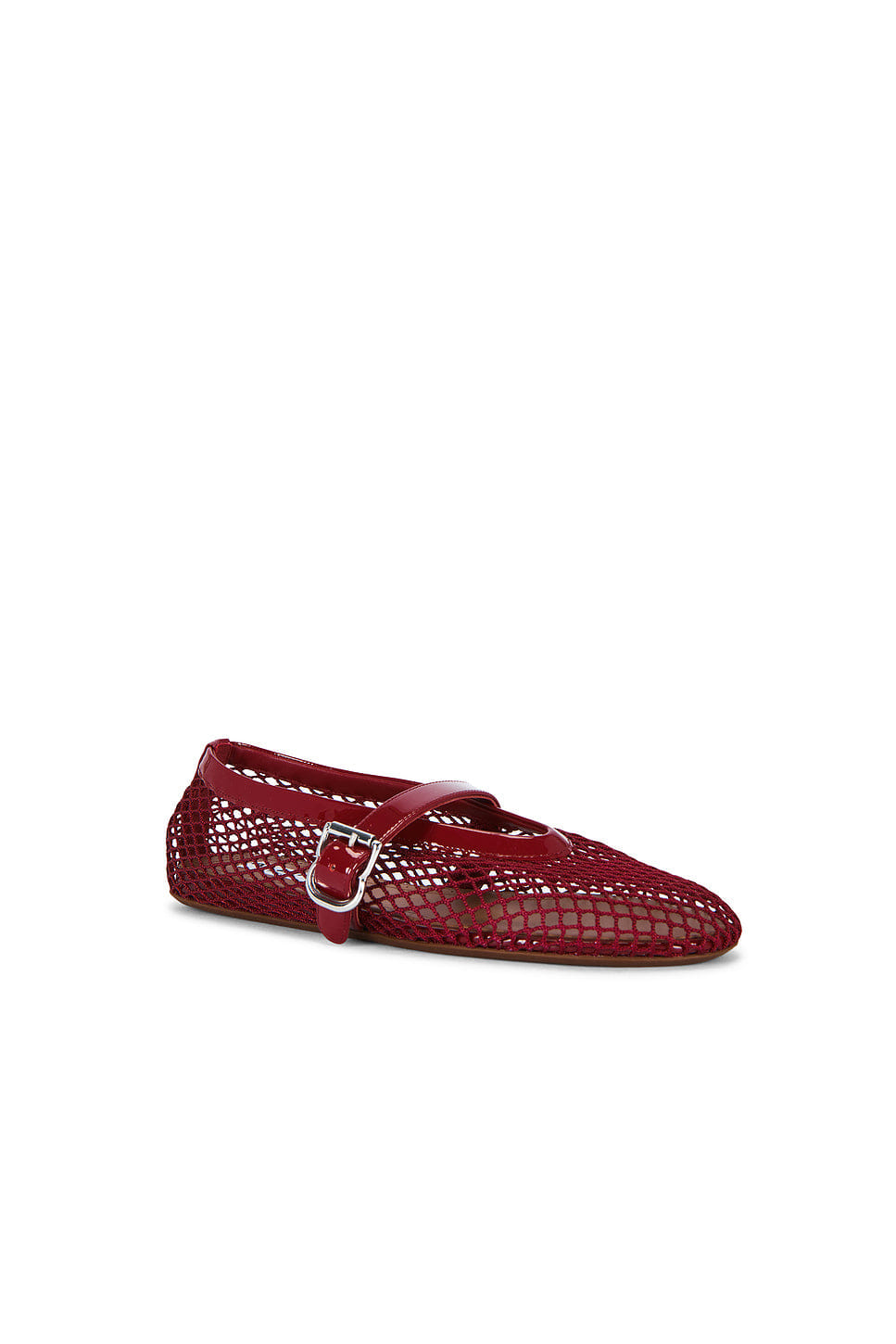 ALAÏA ALAΪA La Ballerine Fishnet Flat