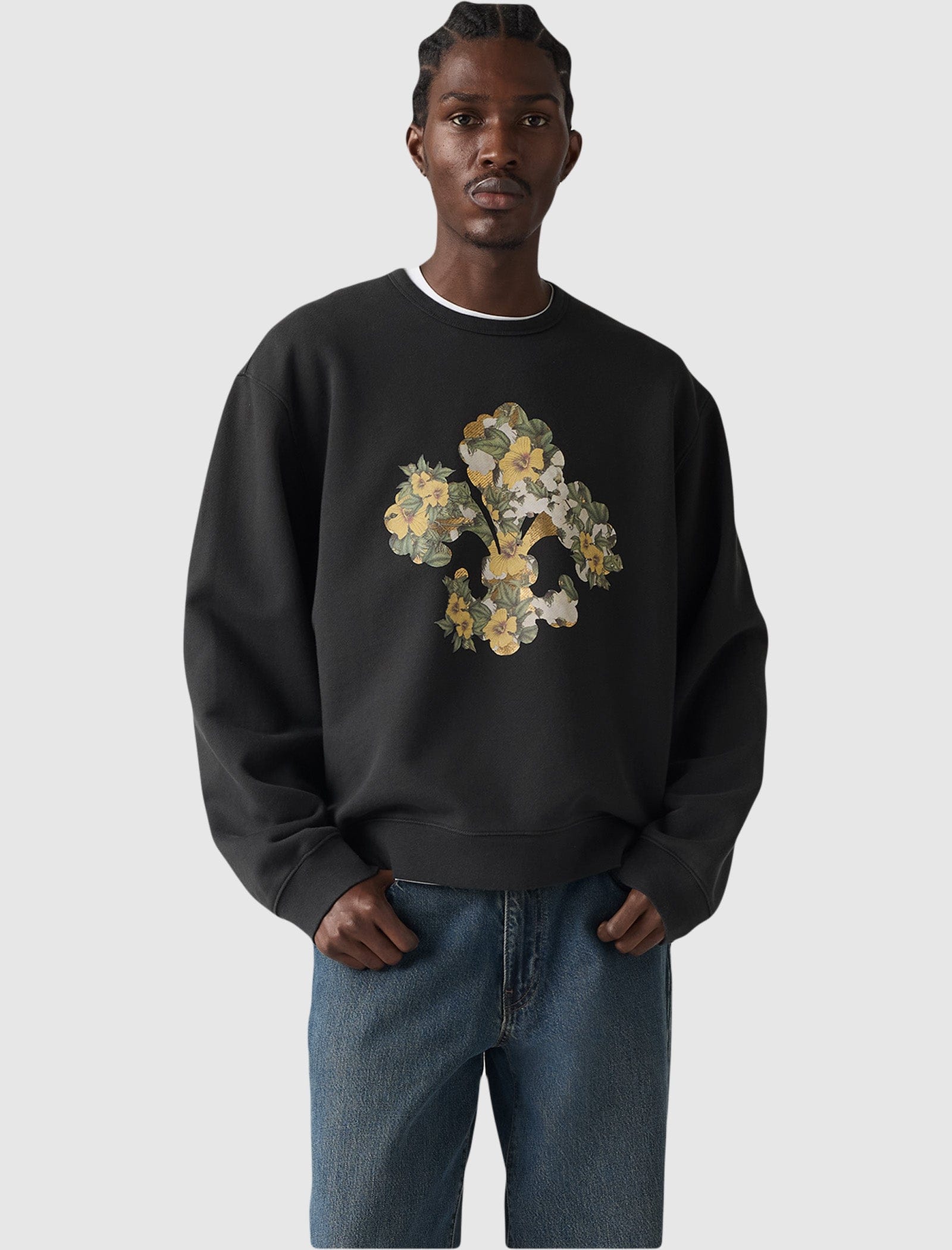 LEVI'S DENIM TEARS CREWNECK SWEATER