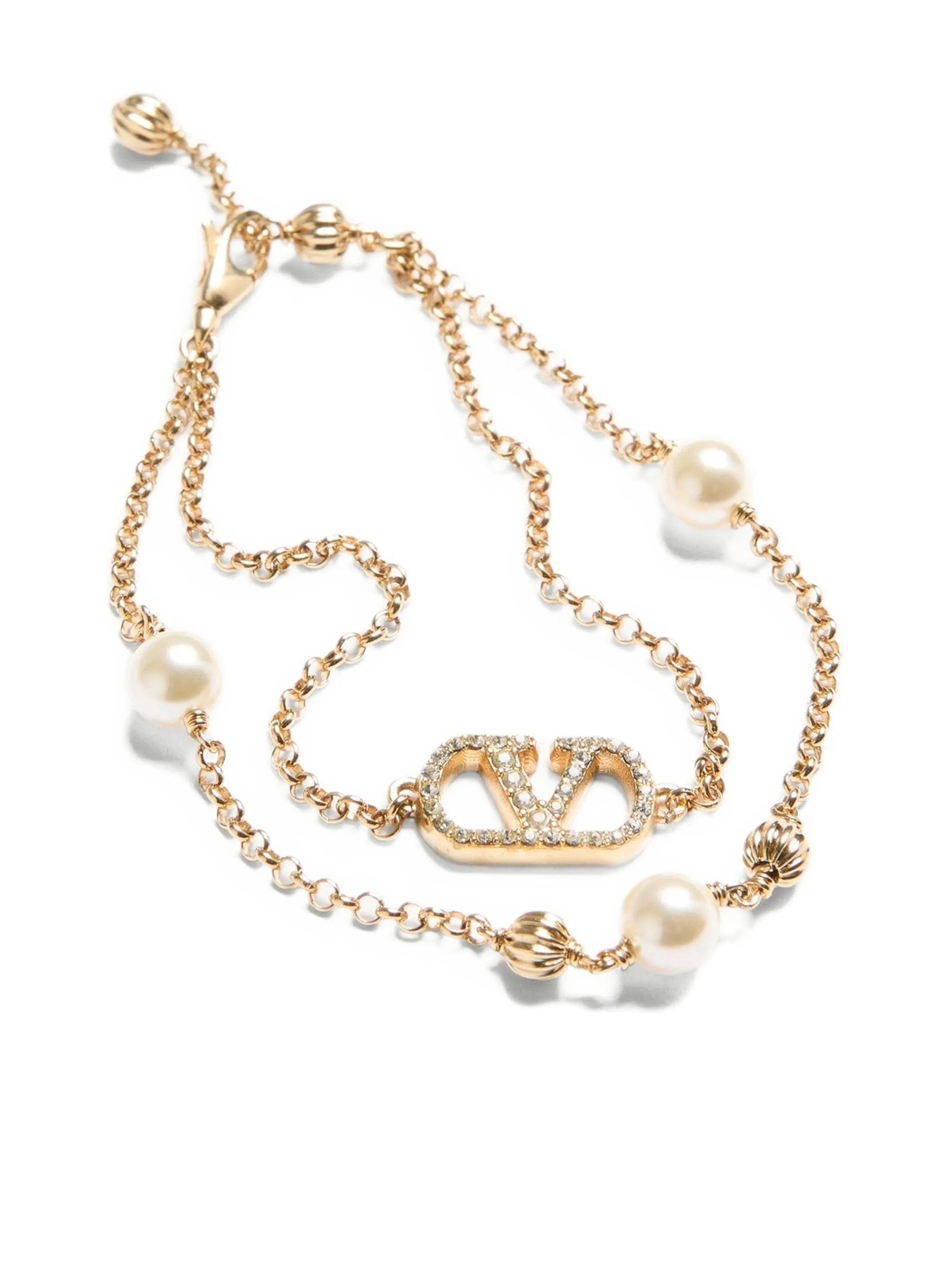 Valentino Garavani VLogo Signature crystal - embellished bracelets