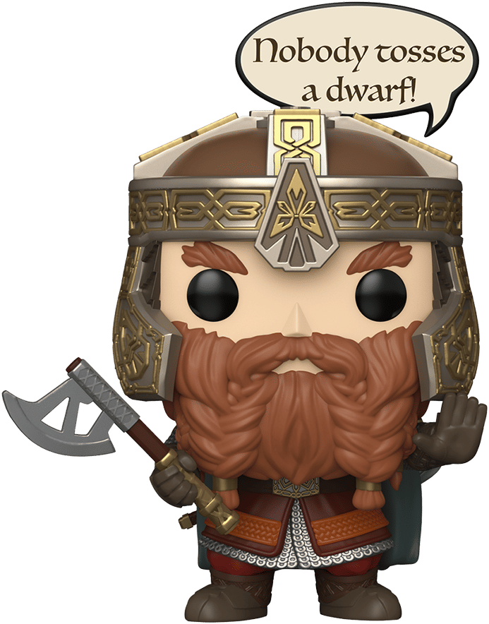 Funko Lord of the Rings – Gimli Pop! Sayings