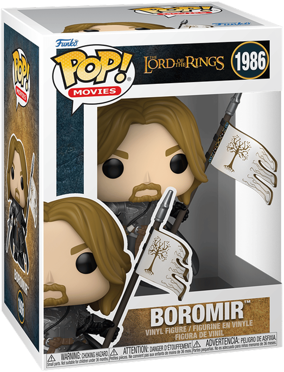 Funko The Lord of the Rings - Boromir with Gondor Flag Pop! Vinyl