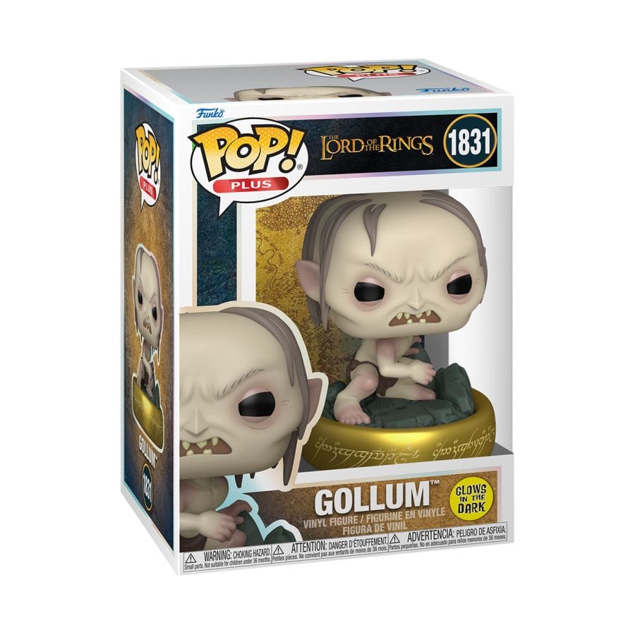 Funko The Lord of the Rings - Gollum (Glow) Pop! Plus