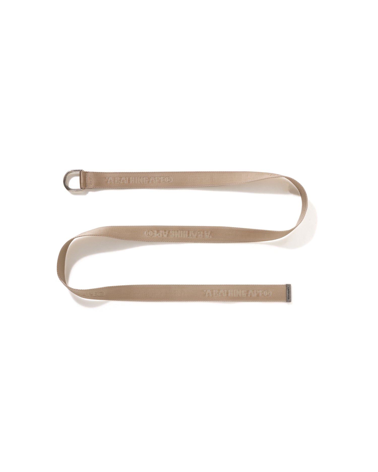 A Bathing APE Bathing Ape Logo Jacquard Nylon Belt