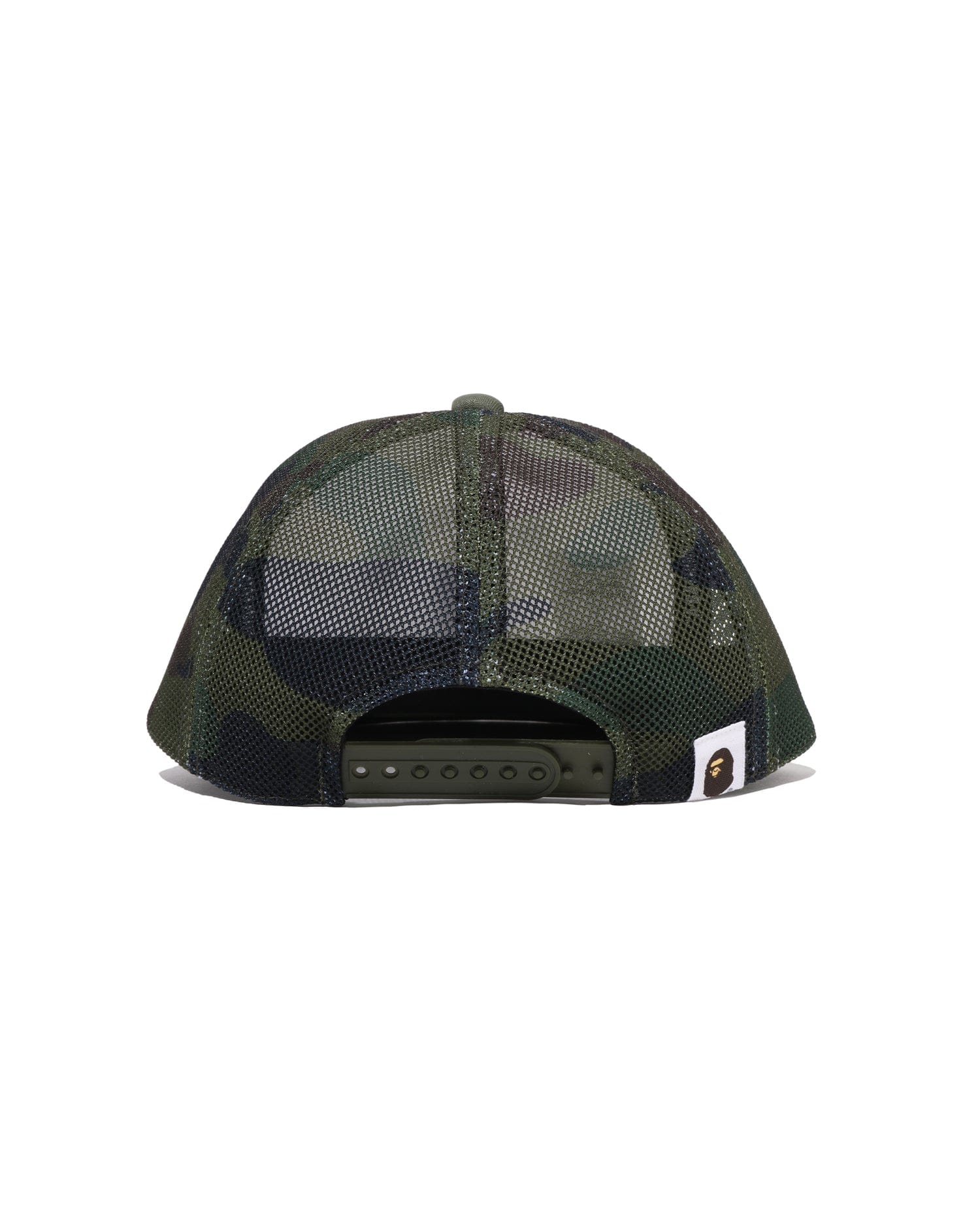 A Bathing APE Kids 1st Camo College Mesh Cap