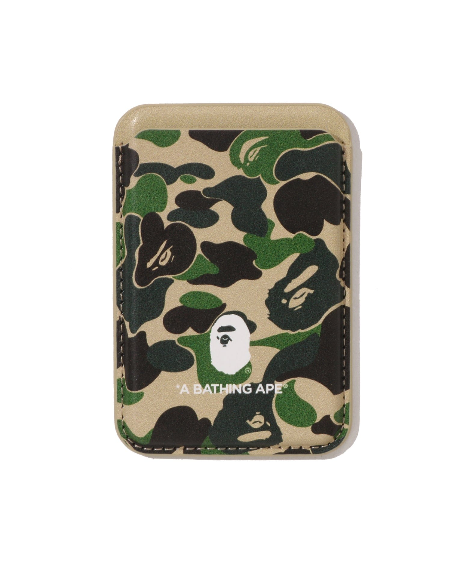 A Bathing APE Abc Camo Magnet Mobile Card Case