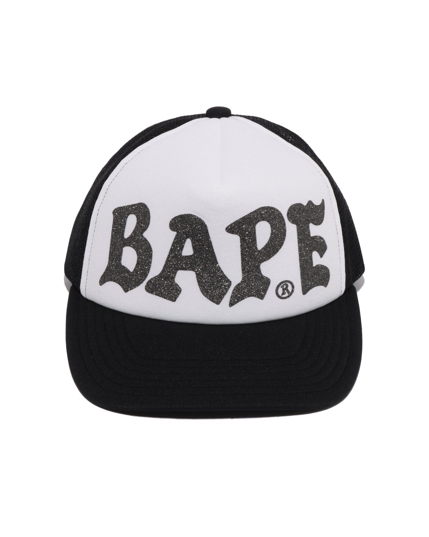 A Bathing APE BAPE Glitter Print Mesh Cap