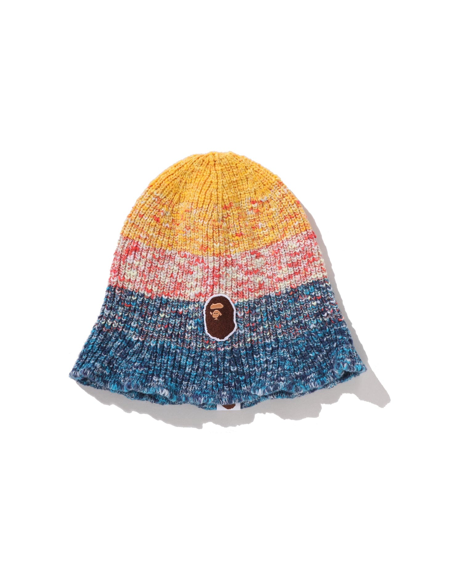 A Bathing APE Kids Gradation Ape Head Knit Cap