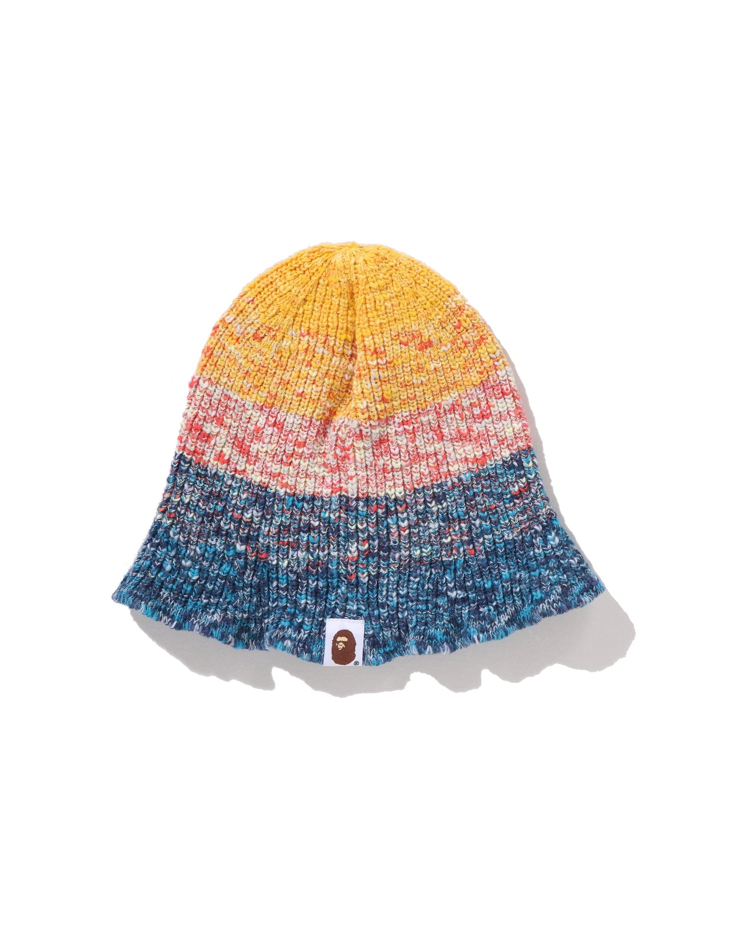 A Bathing APE Kids Gradation Ape Head Knit Cap