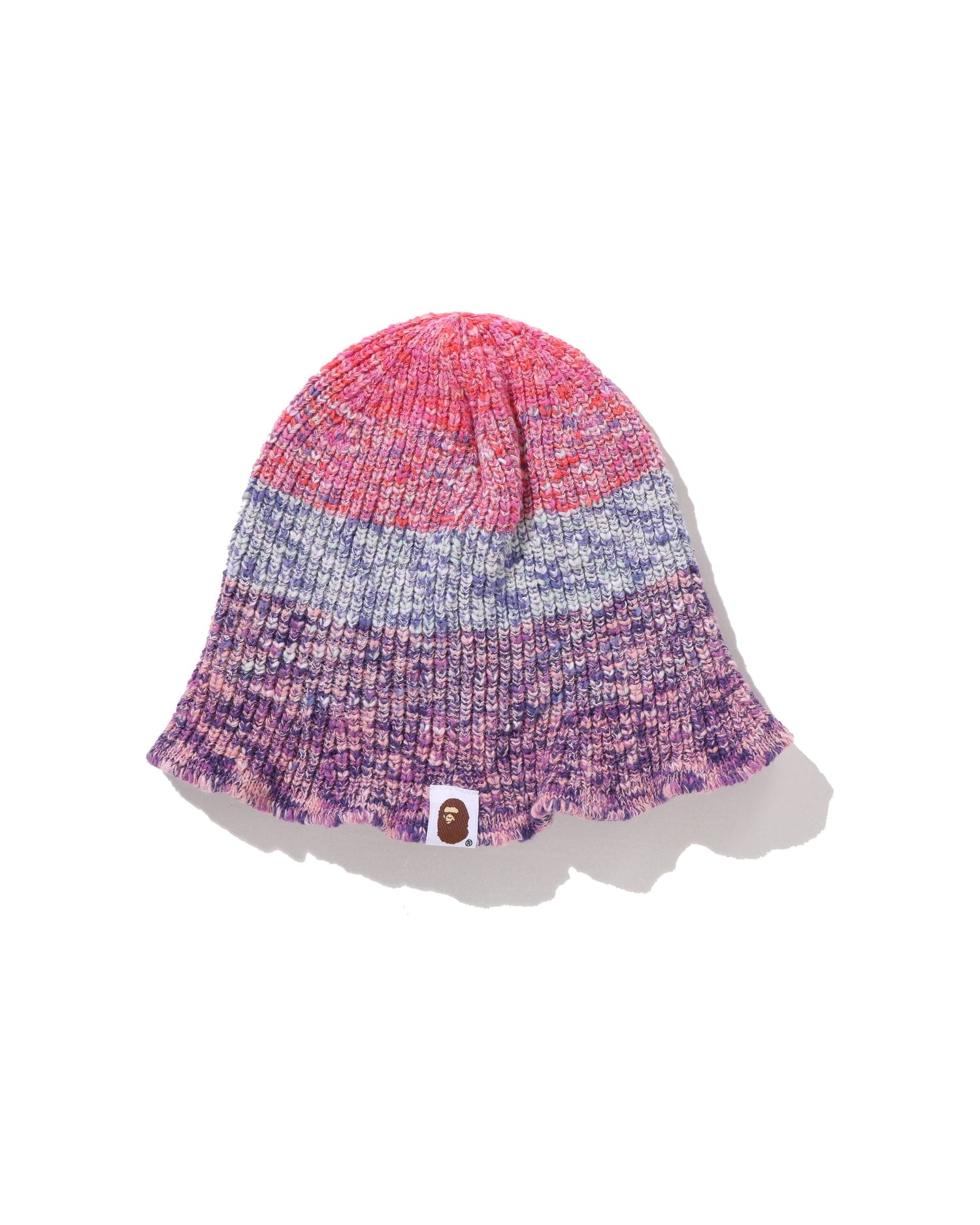 A Bathing APE Kids Gradation Ape Head Knit Cap