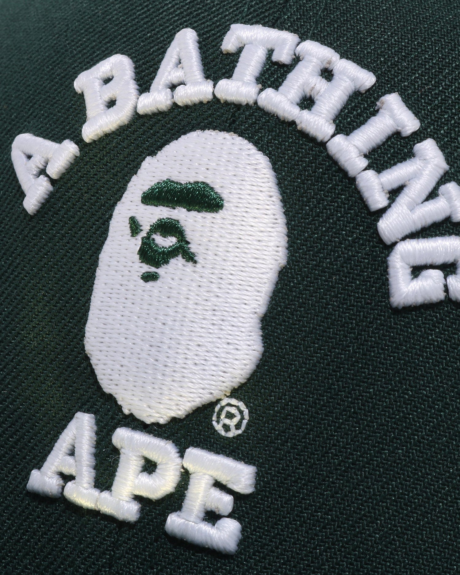 A Bathing APE Glow in the Dark College New Era 59fifty Cap
