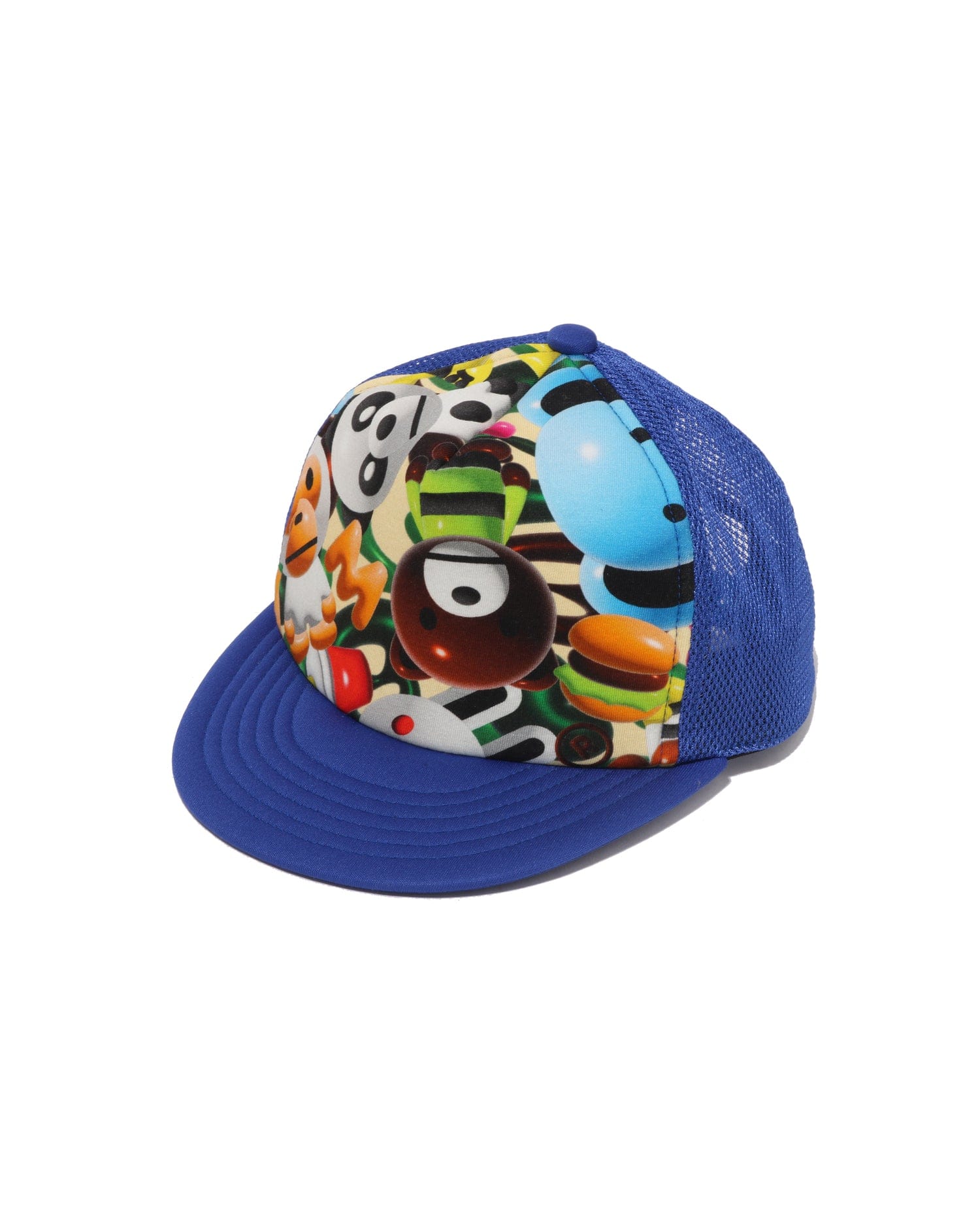 A Bathing APE Kids 3D Milo All Friends Mesh Cap