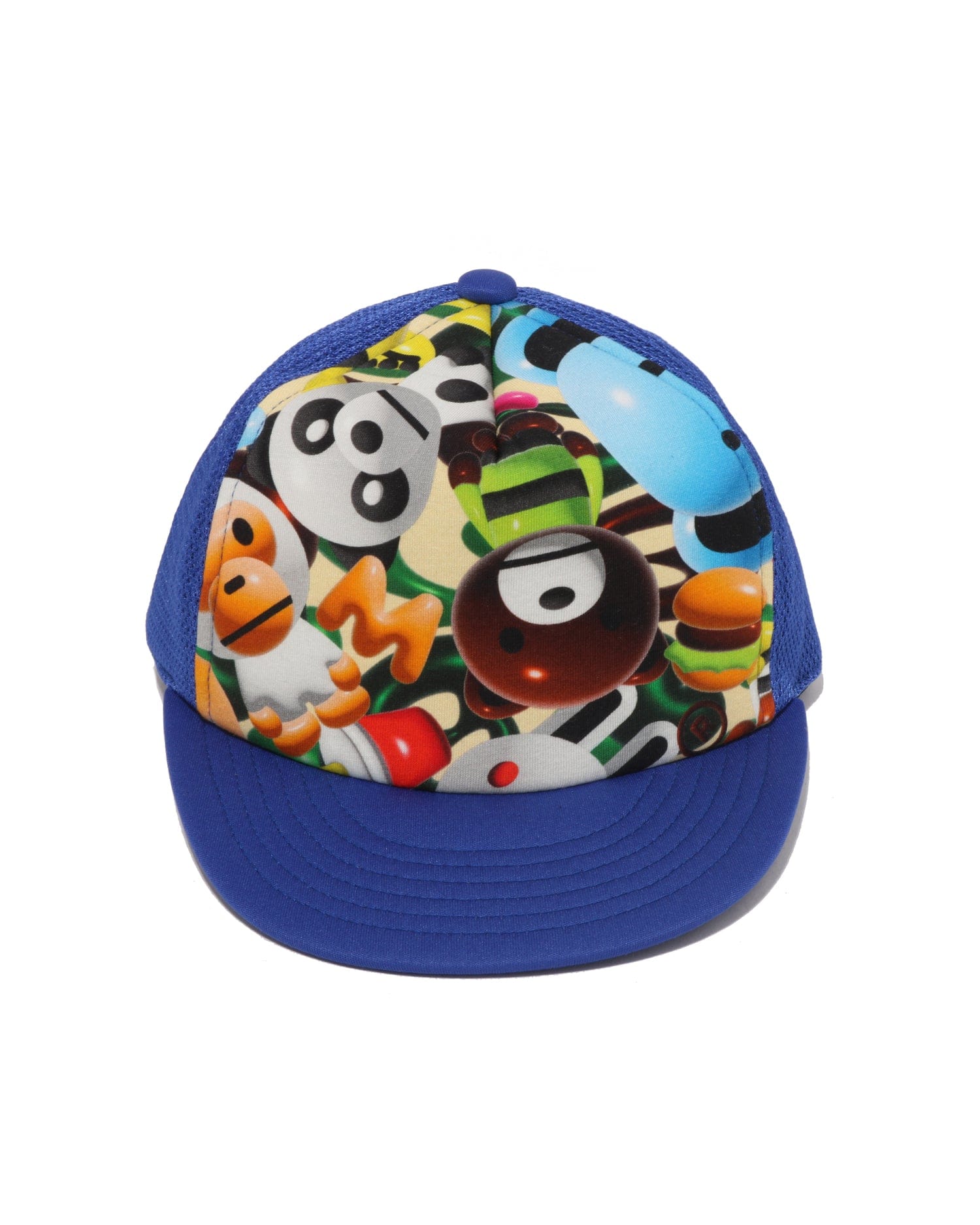 A Bathing APE Kids 3D Milo All Friends Mesh Cap