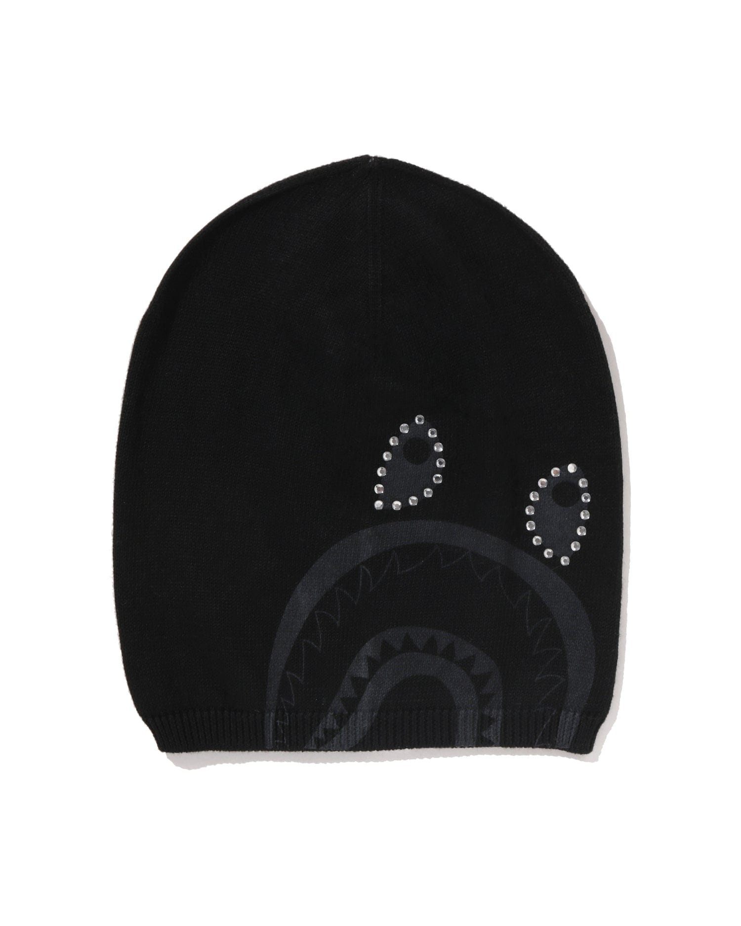A Bathing APE Crystal Shark Knit Cap