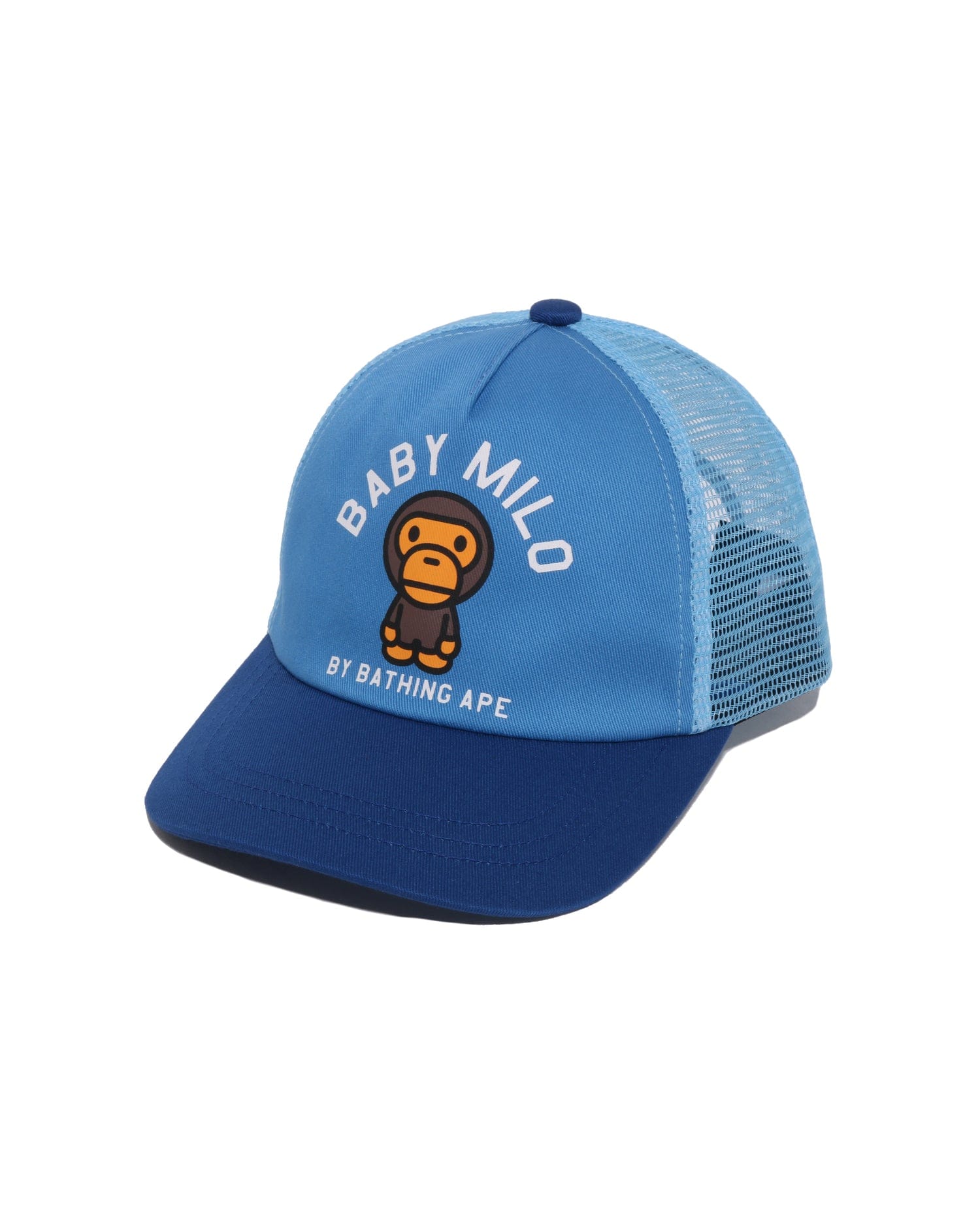 A Bathing APE Kids Baby Milo Panel Mesh Cap