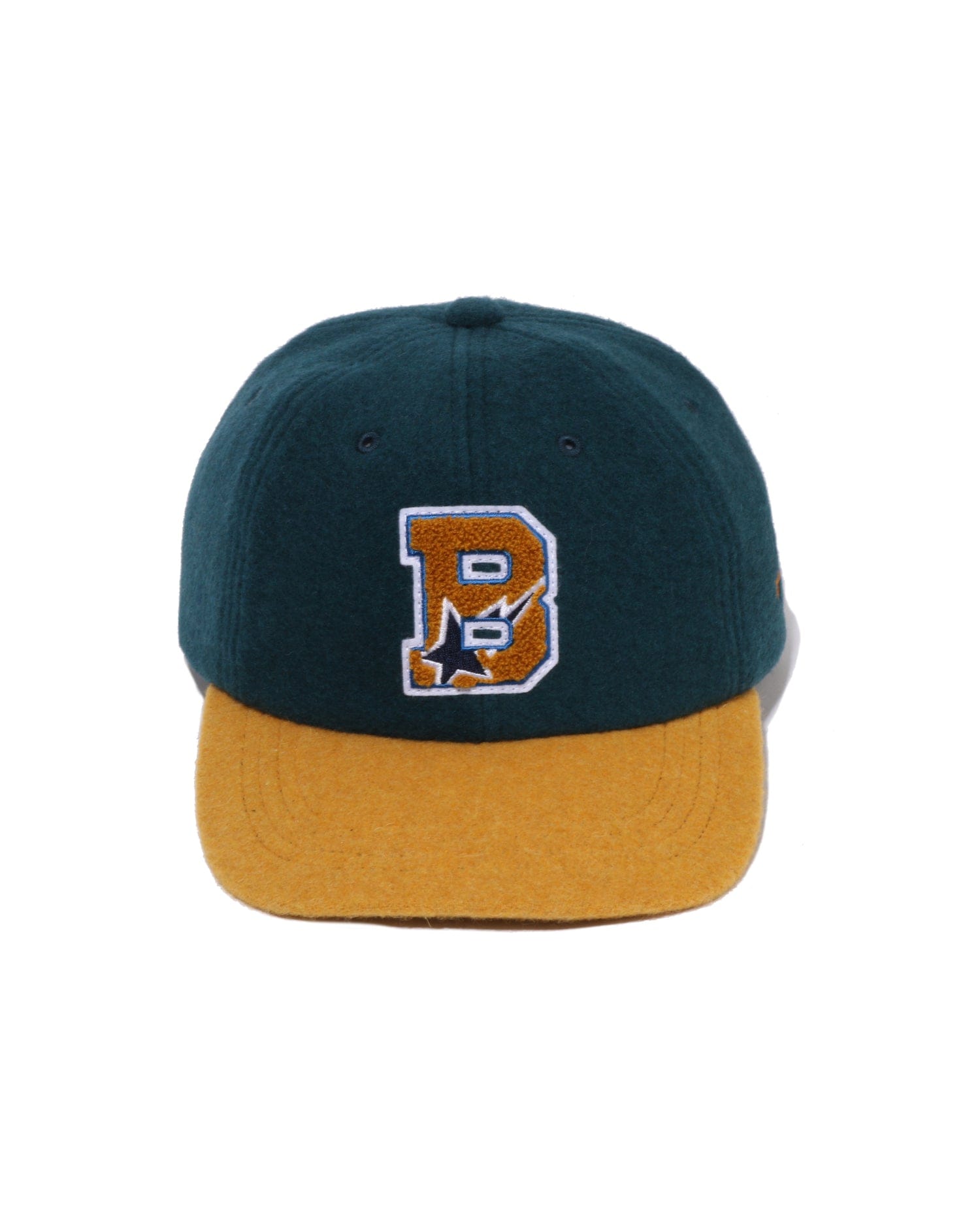 A Bathing APE Varsity Logo Wool Cap