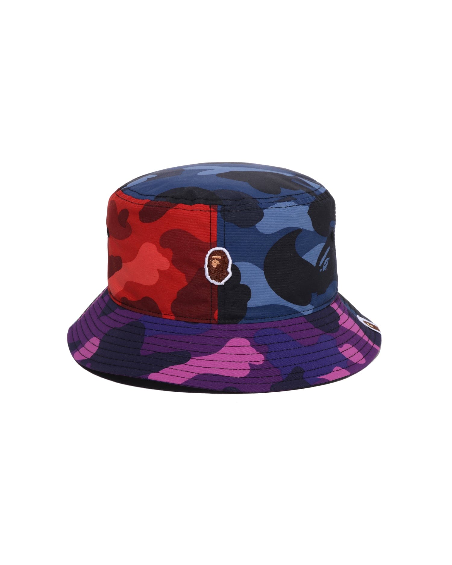 A Bathing APE Color Camo Crazy Pattern Bucket Hat