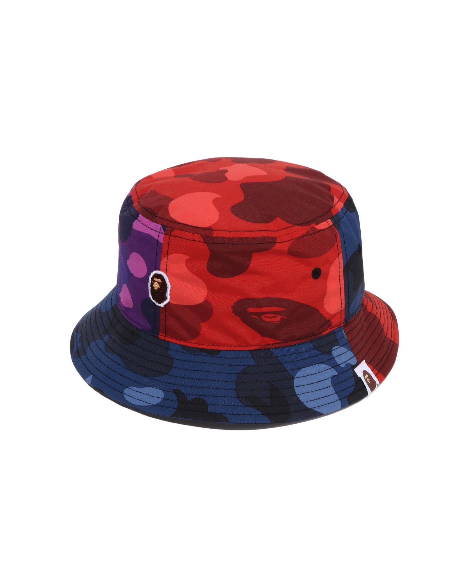 A Bathing APE Color Camo Crazy Pattern Bucket Hat