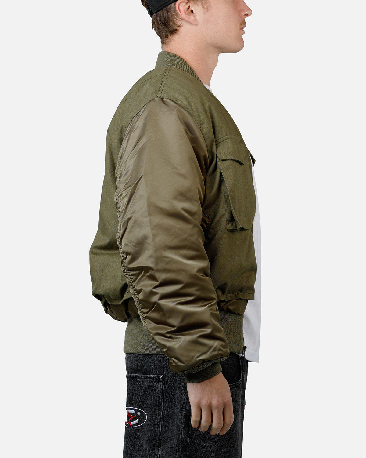 ALPHA Industries MA - 1 Mixed Cotton Jacket Green