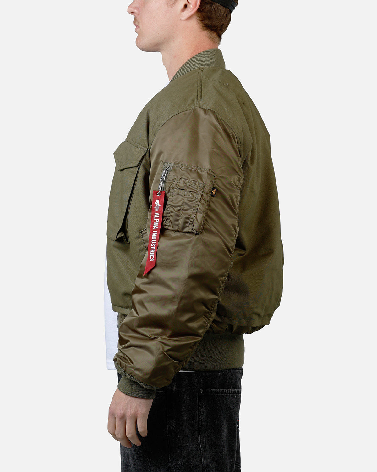 ALPHA Industries MA - 1 Mixed Cotton Jacket Green