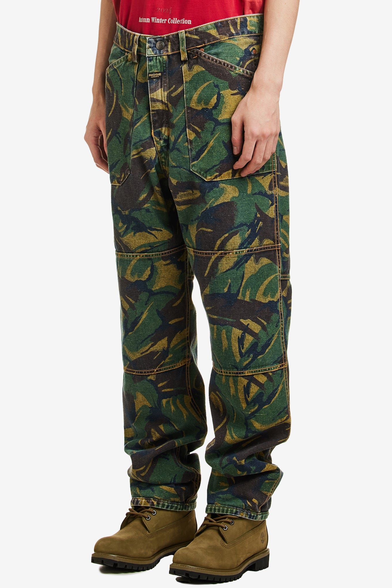 Martine ROSE REVERSIBLE CAMO JEAN