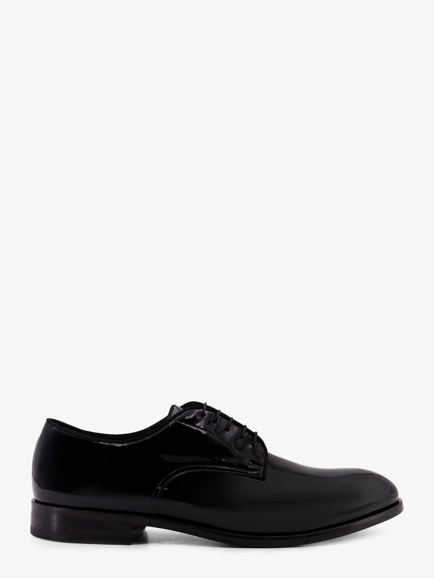 Doucal's Patent leather lace - up