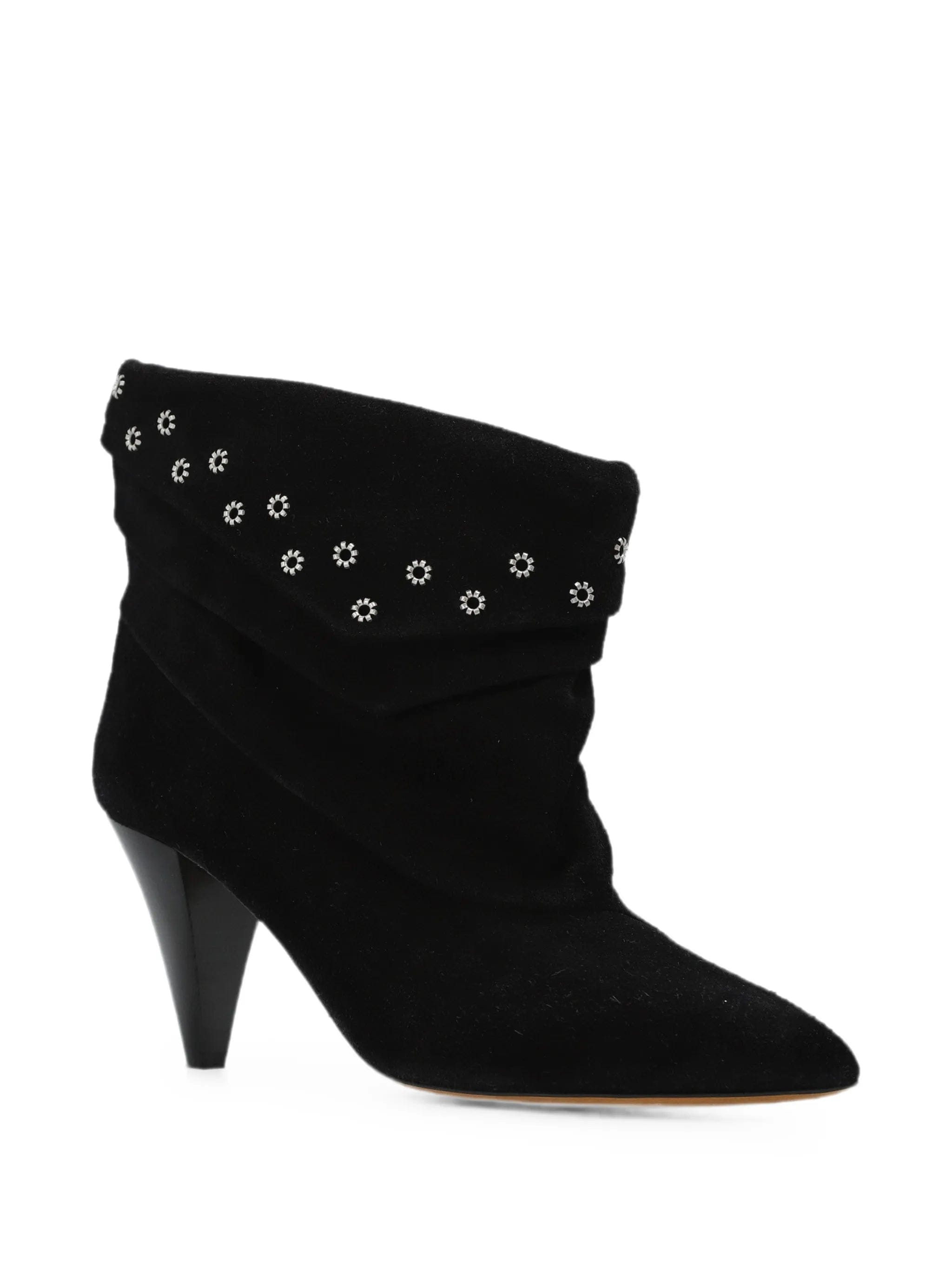 Isabel Marant Lyone stud - embellished ankle boots