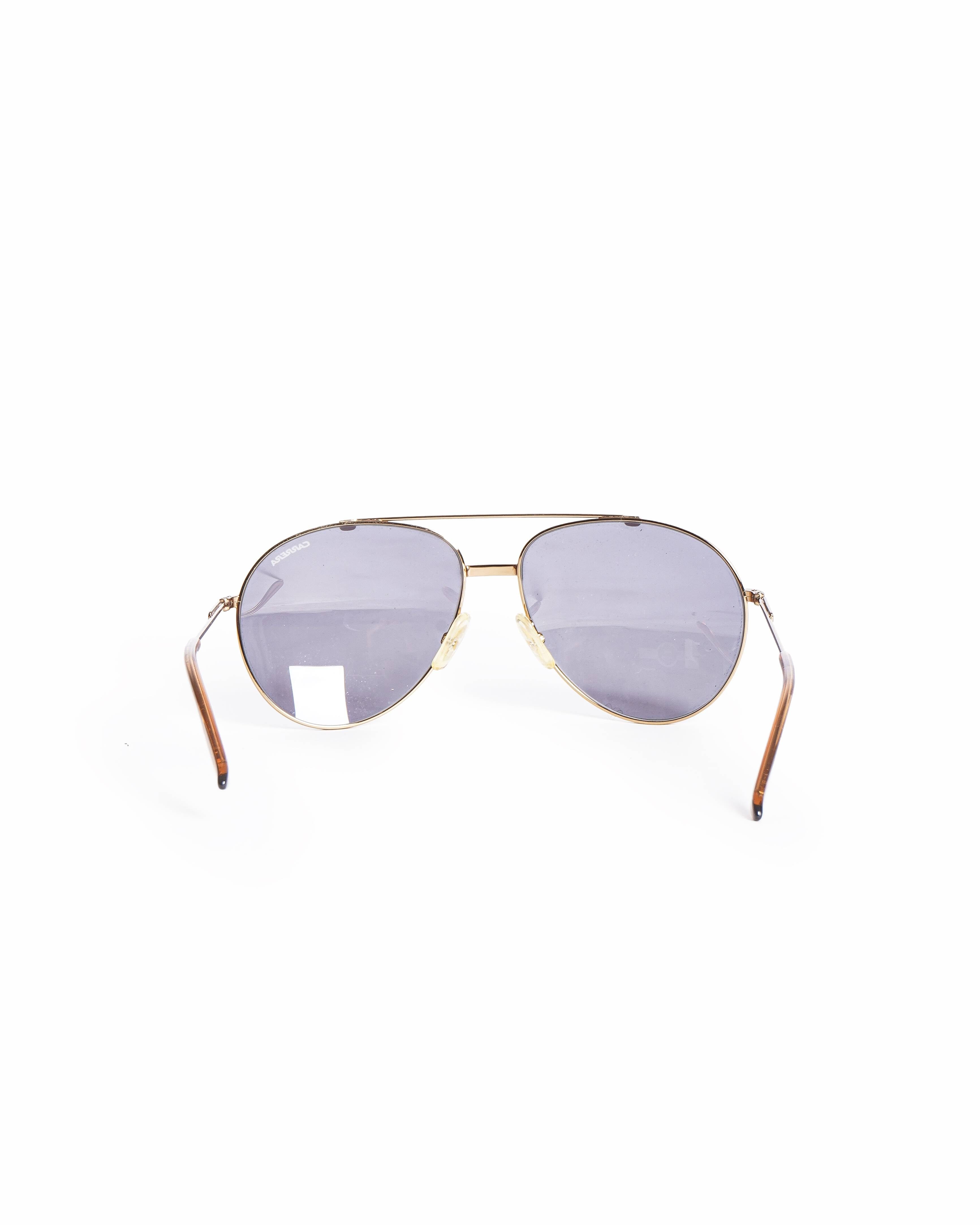 Carrera Men's Gold - Tone Aviator Sunglasses
