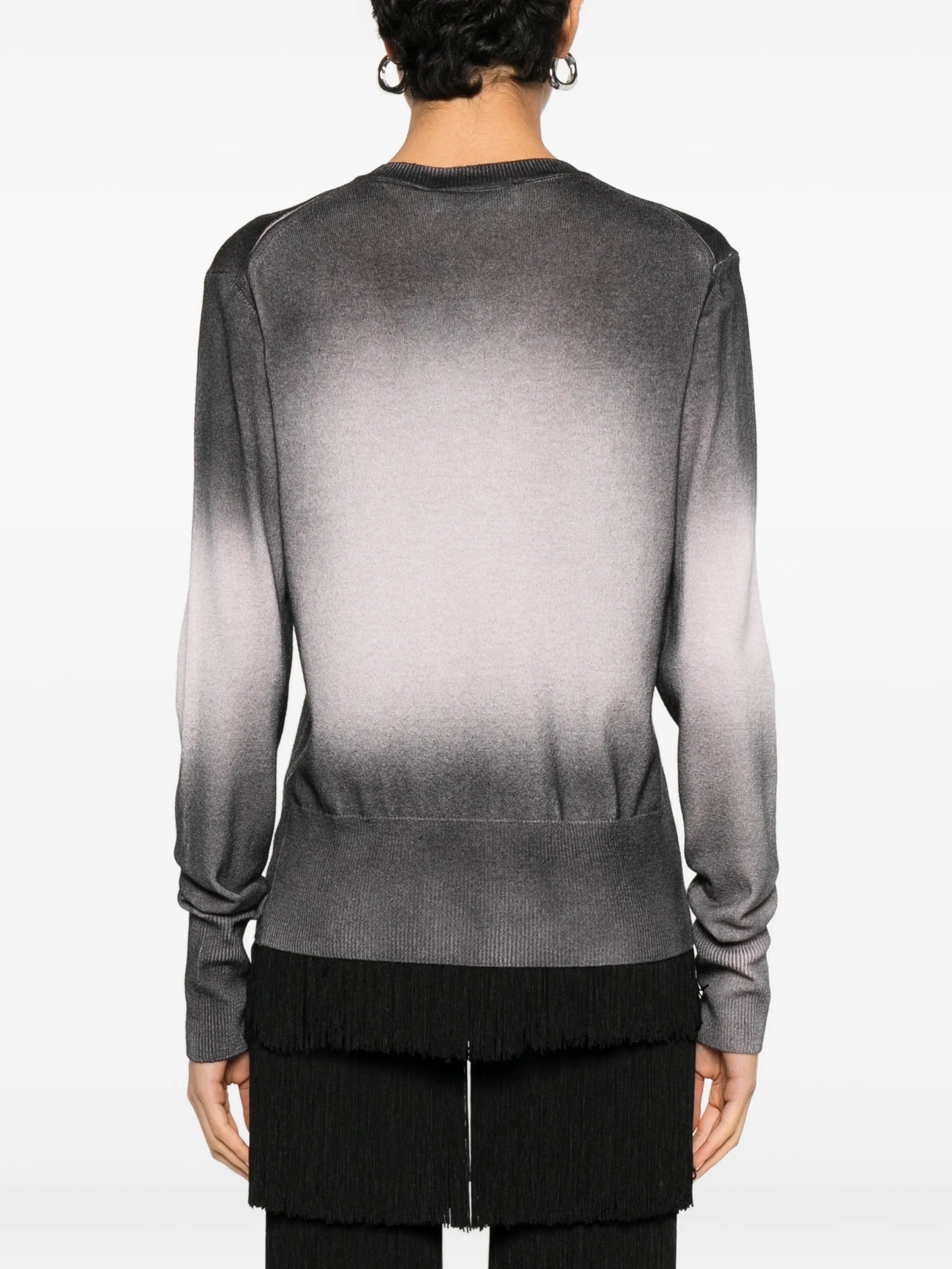 Vivienne Westwood Elle embroidered ombré cardigan