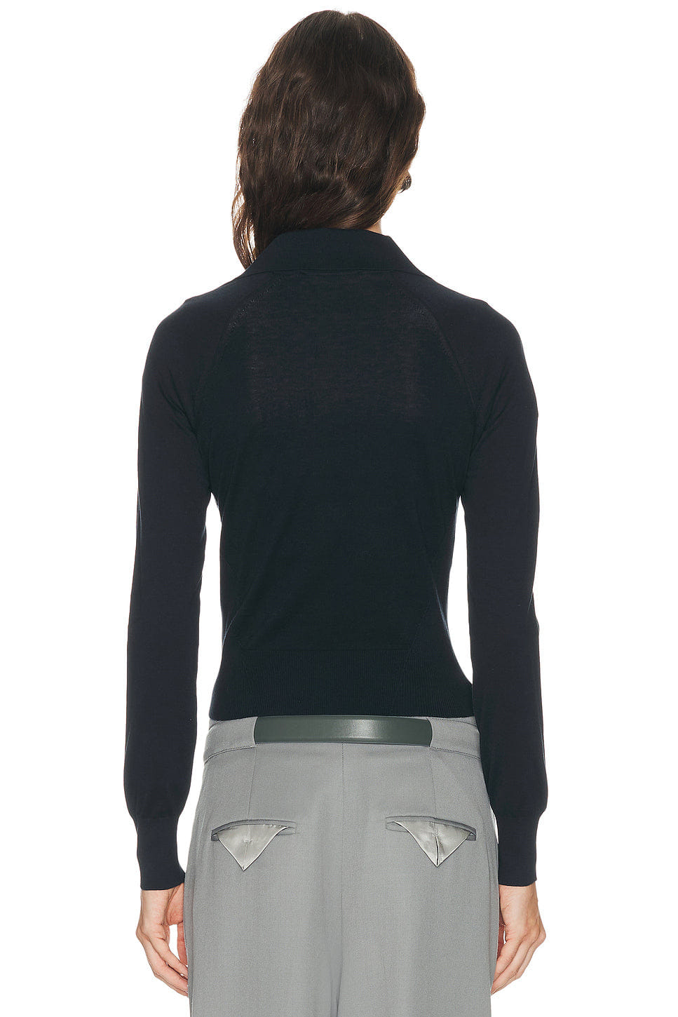 Givenchy Long Sleeve Polo Top