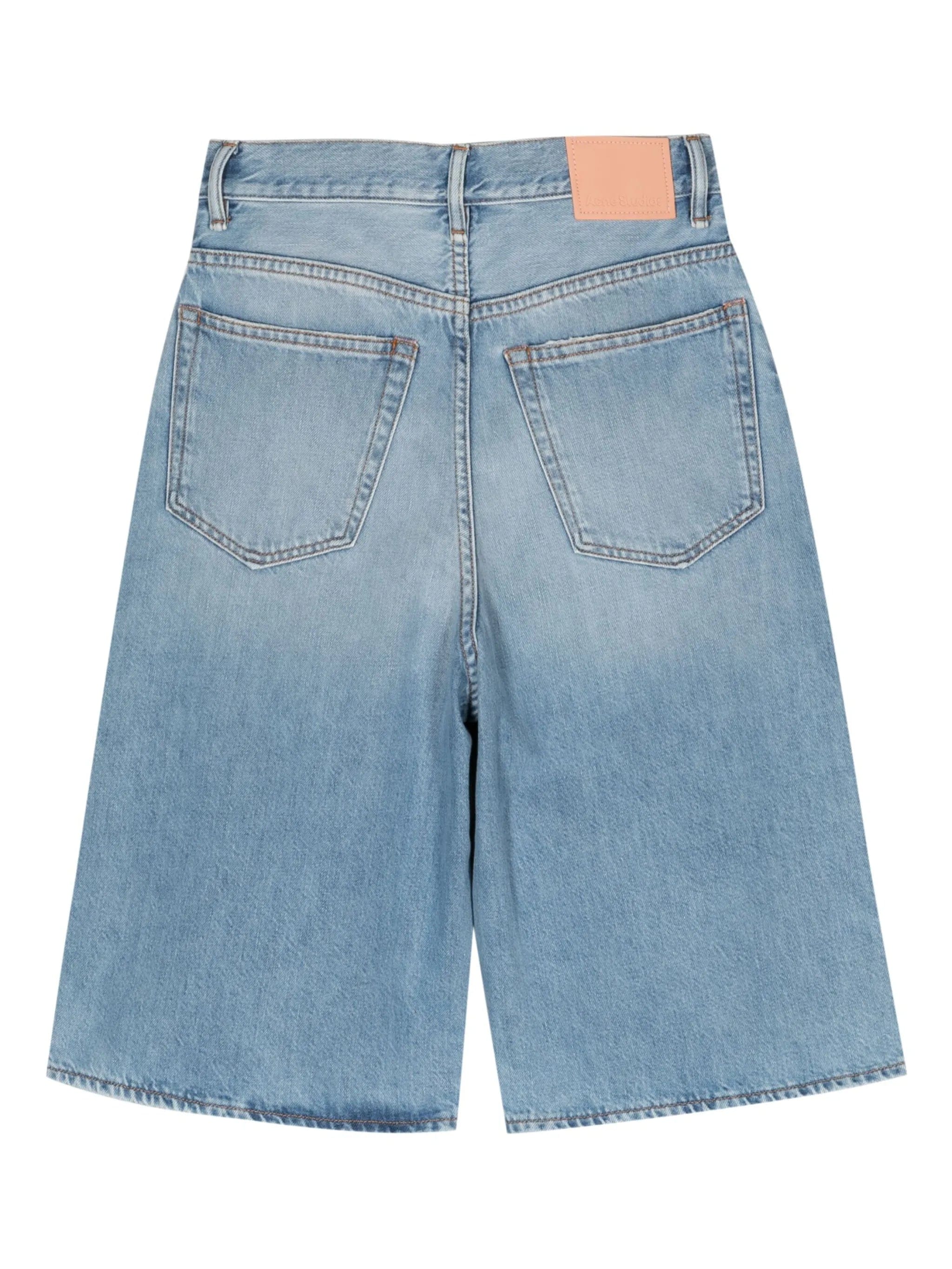 Acne Studios high - rise denim shorts