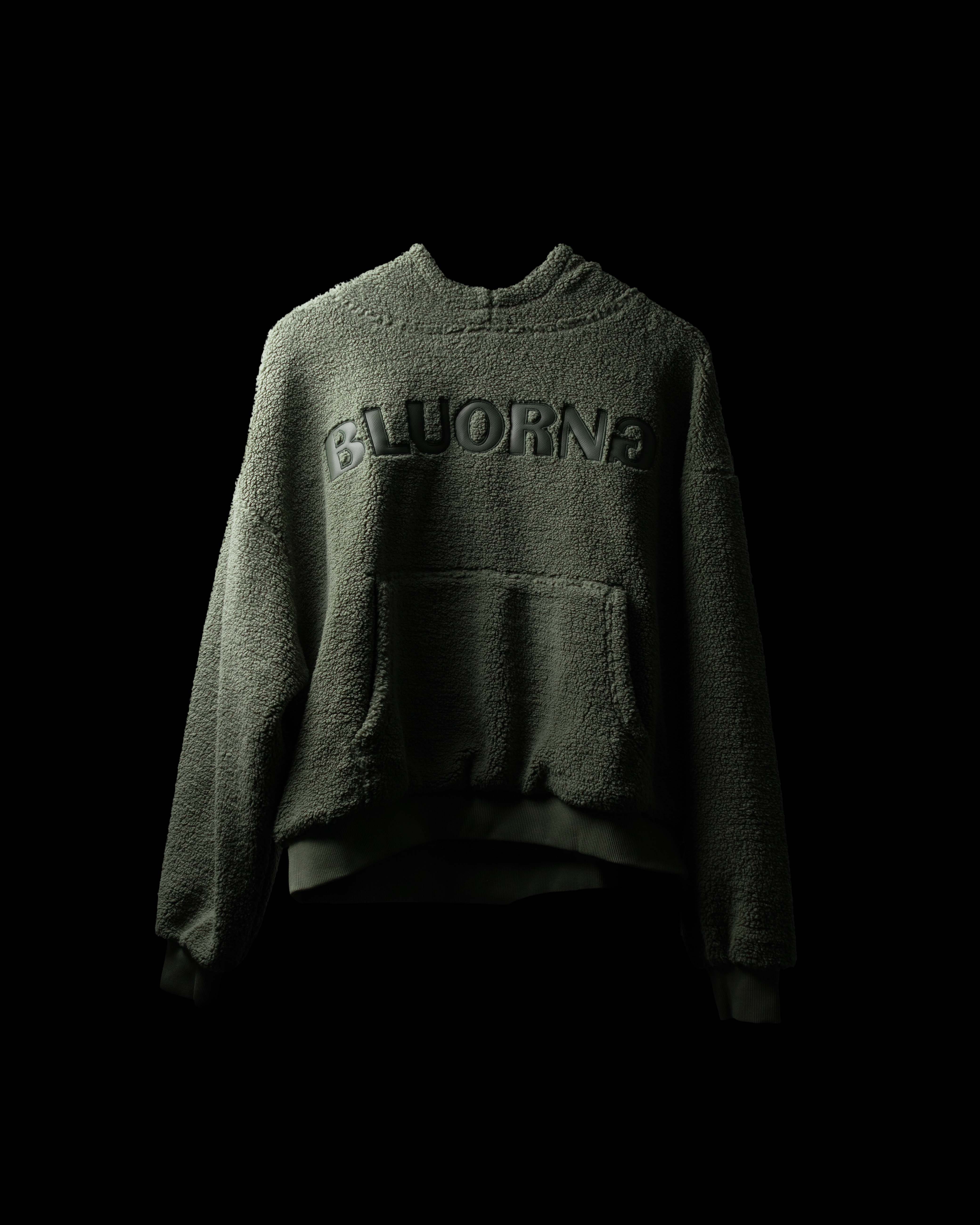 SHERPA Green Sherpa Hoodie
