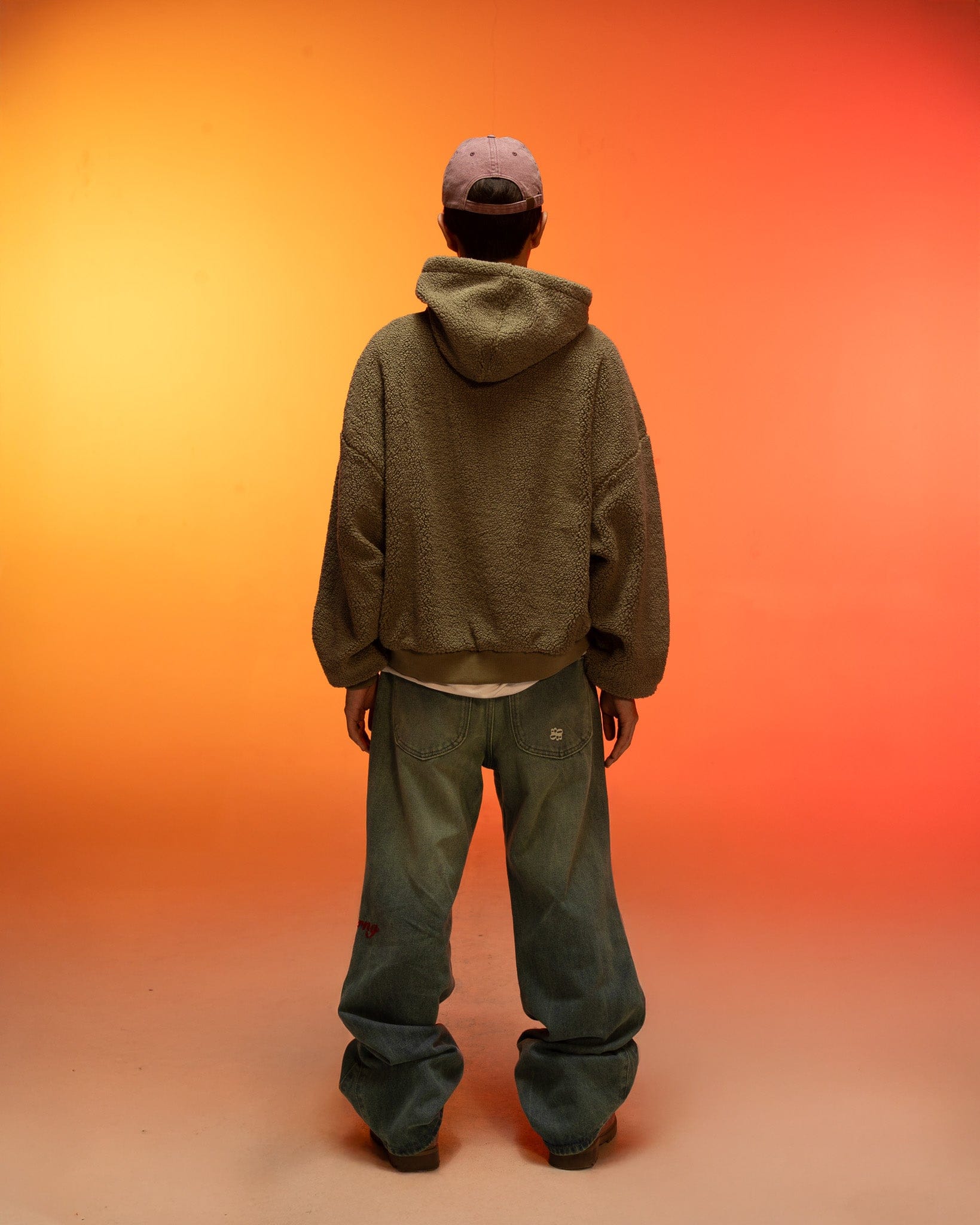 SHERPA Green Sherpa Hoodie
