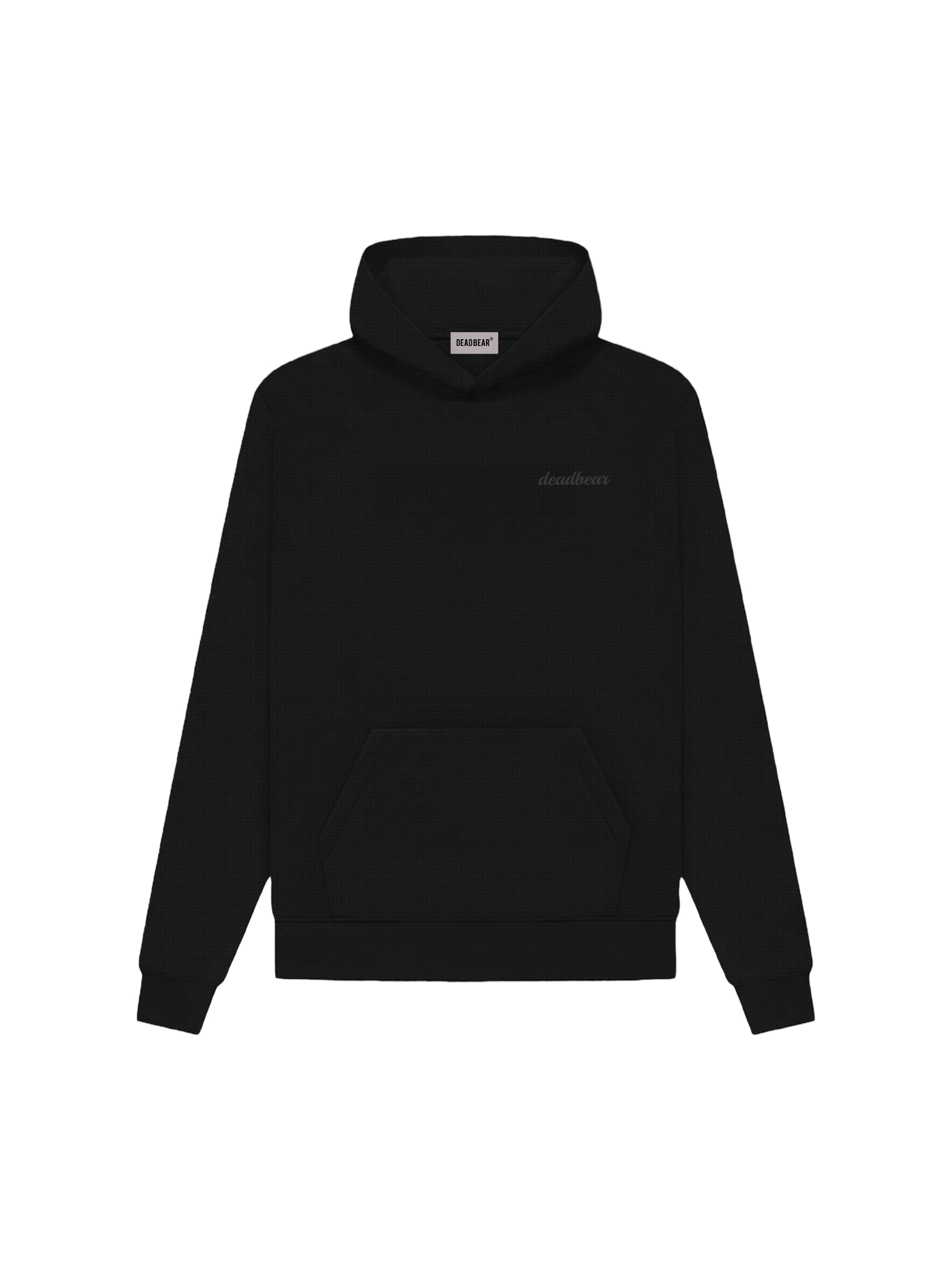 Deadbear Co - ord Hoodie Black