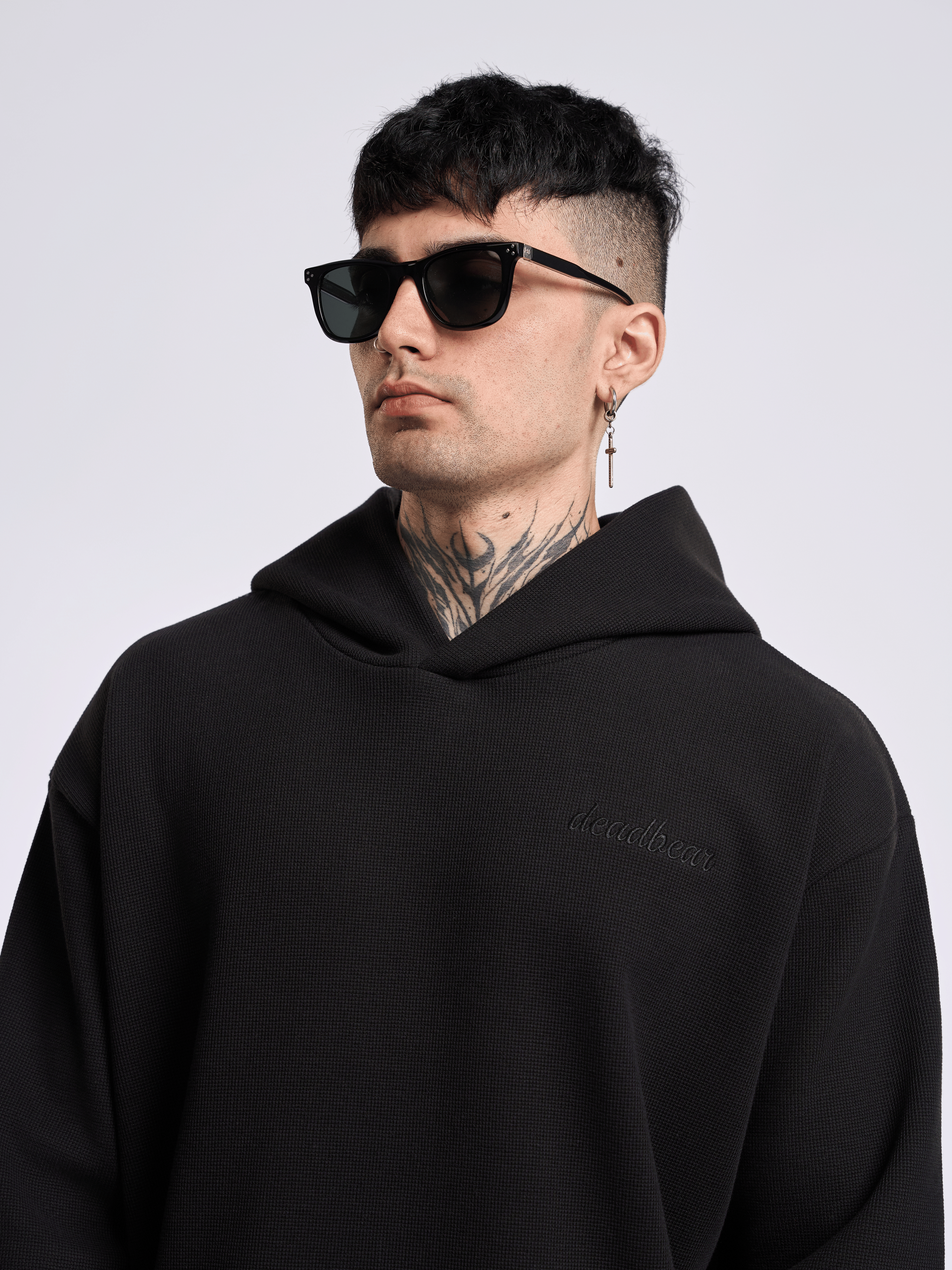 Deadbear Co - ord Hoodie Black