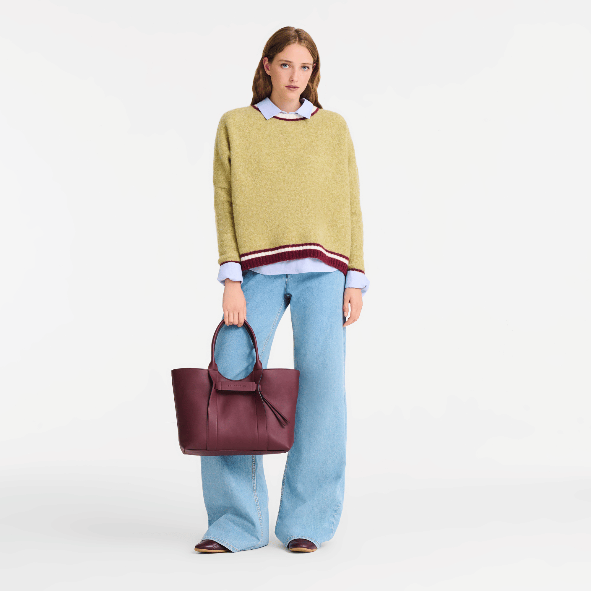 Long Champ Longchamp Longchamp 3D Shoulder bag Burgundy