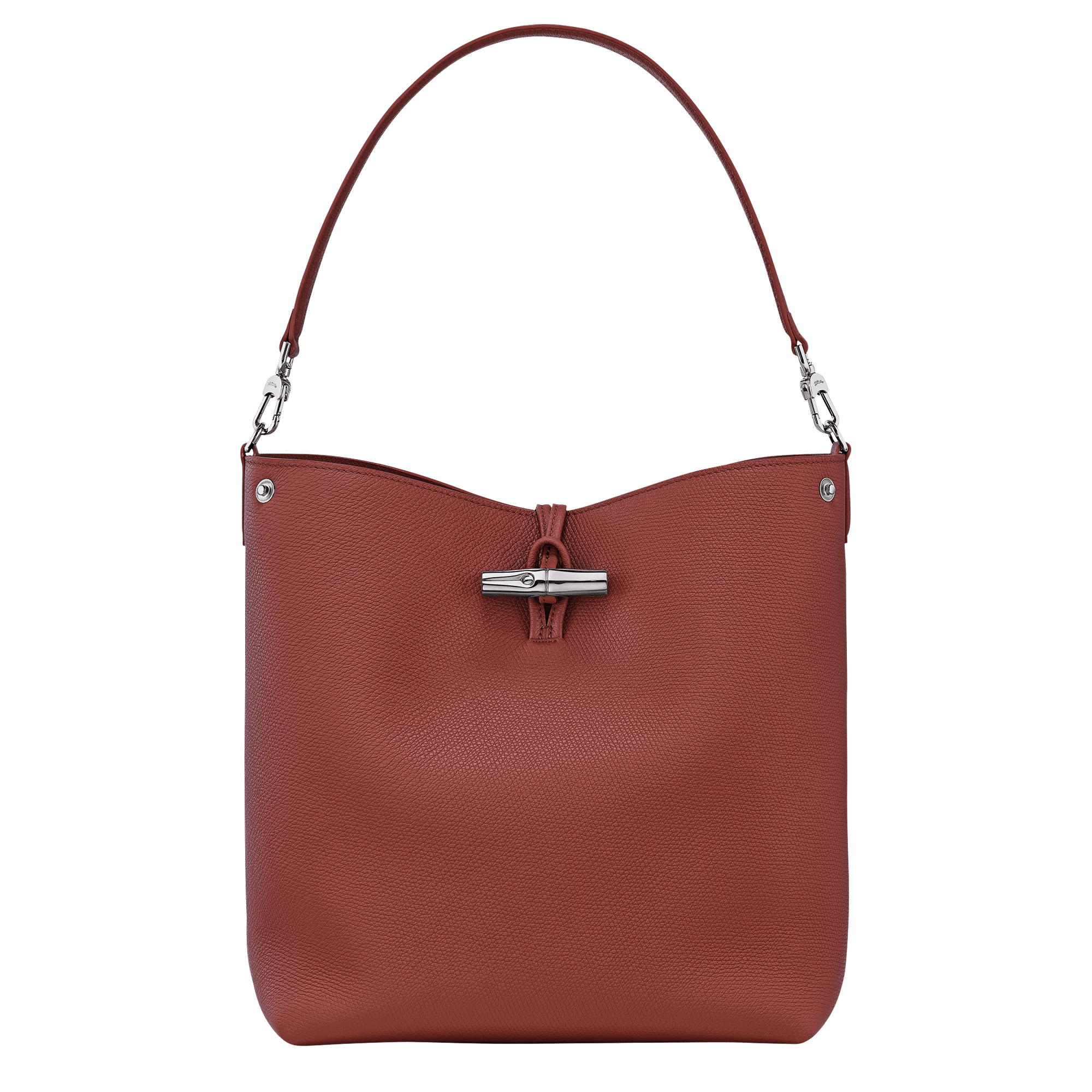 Long Champ Longchamp Le Roseau M Shoulder bag Chestnut