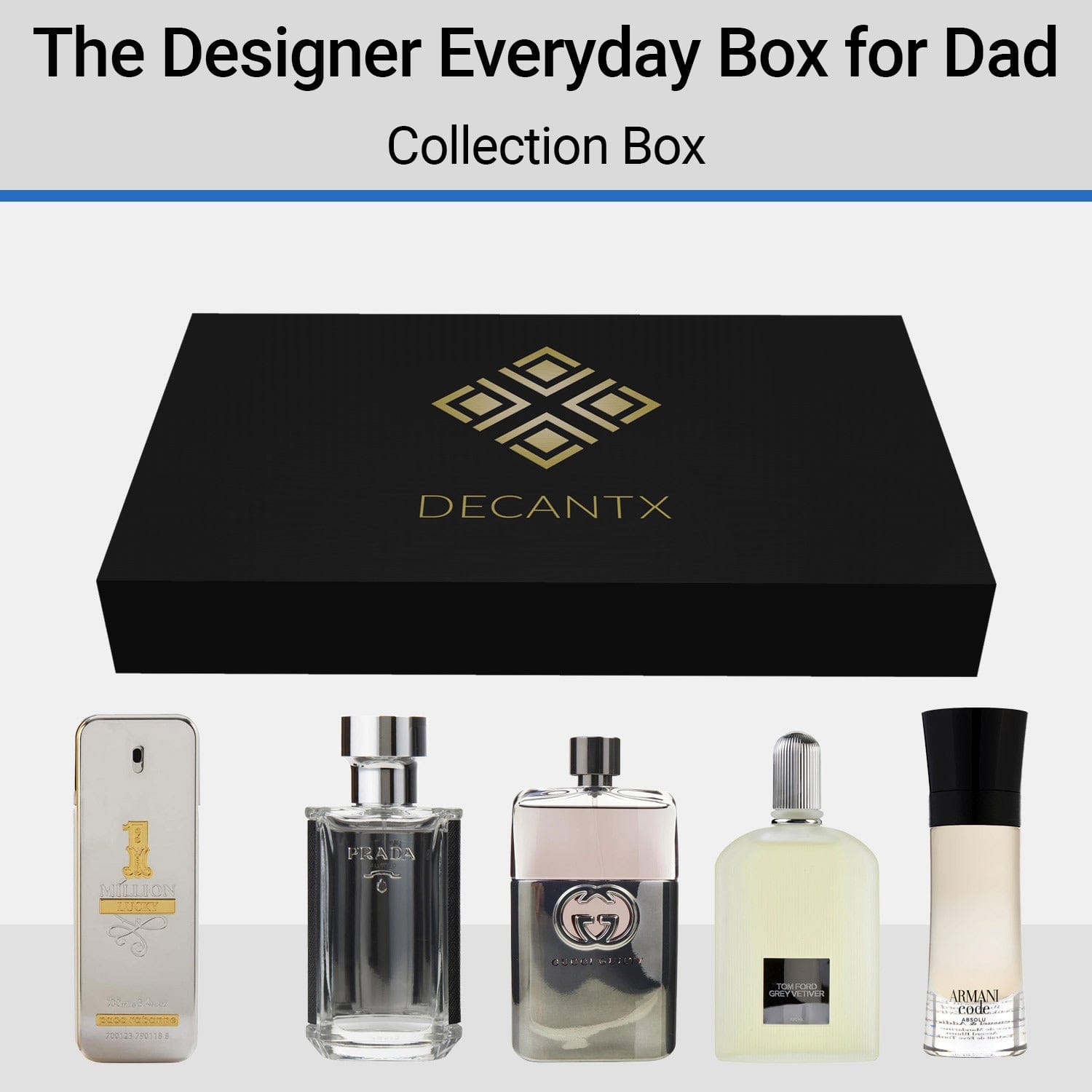 Decantx The Designer Everyday Box for Dad - Decantx Fragrance Collection Box