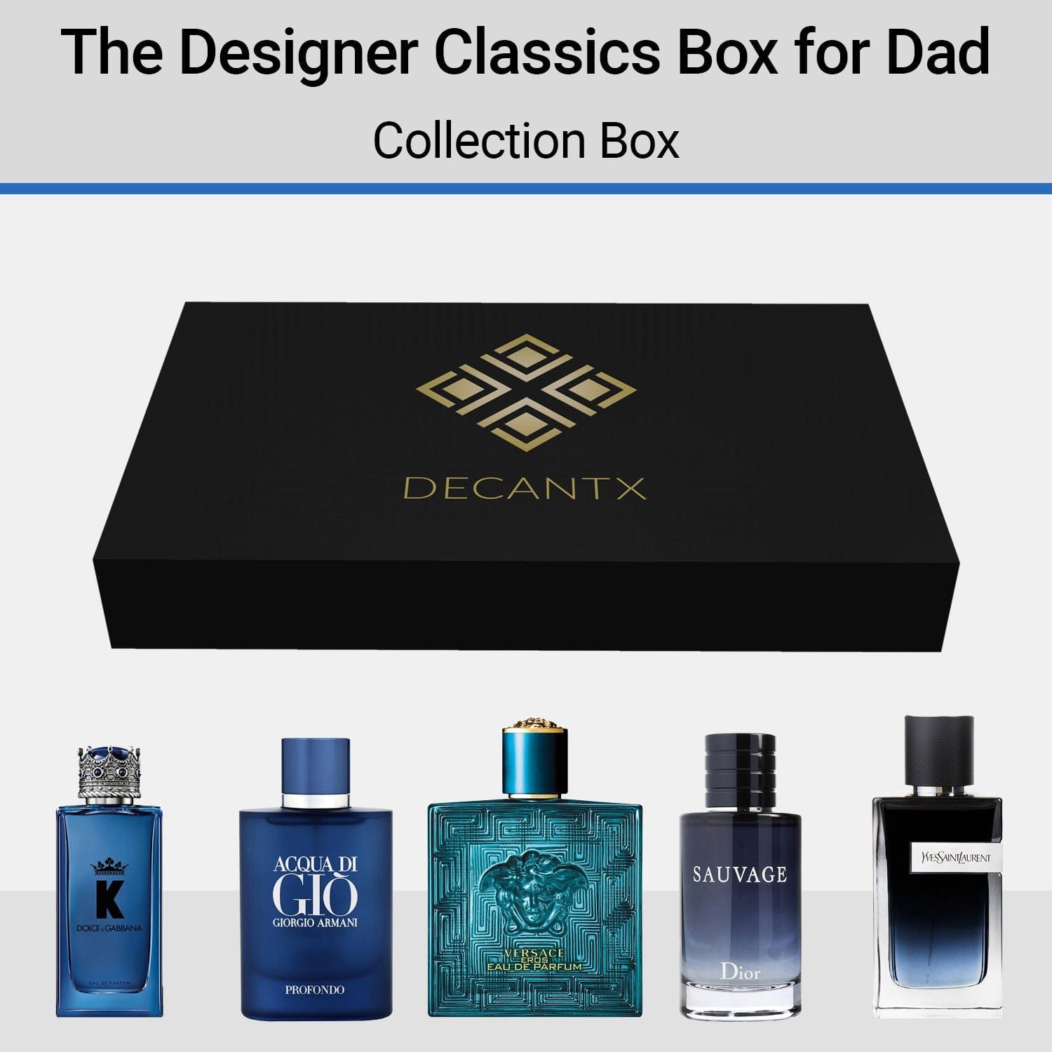 Decantx The Designer Classics Box for Dad - Decantx Fragrance Collection Box