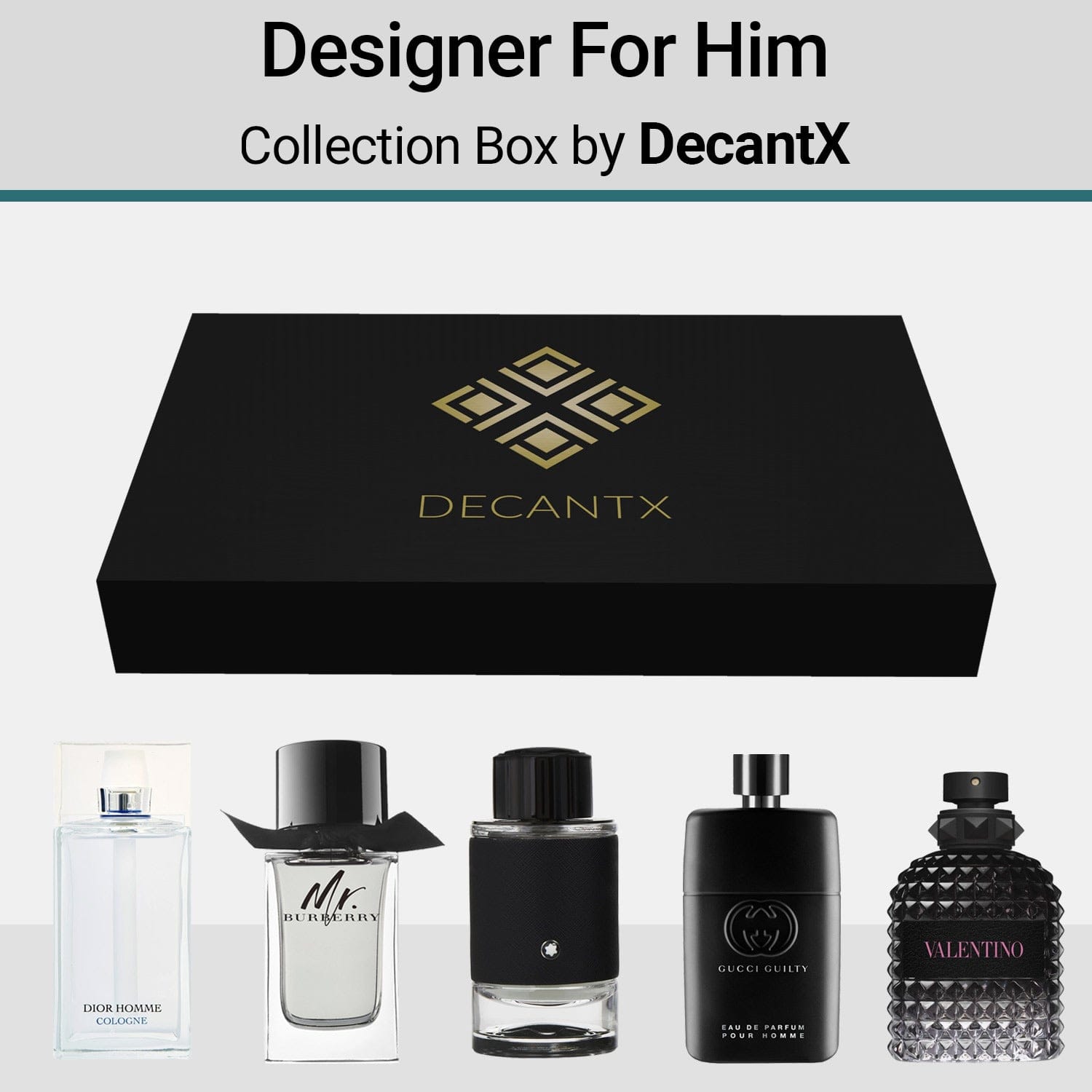 Decantx Top 5 Designer Cologne Picks for Men - Fragrance Collection Box