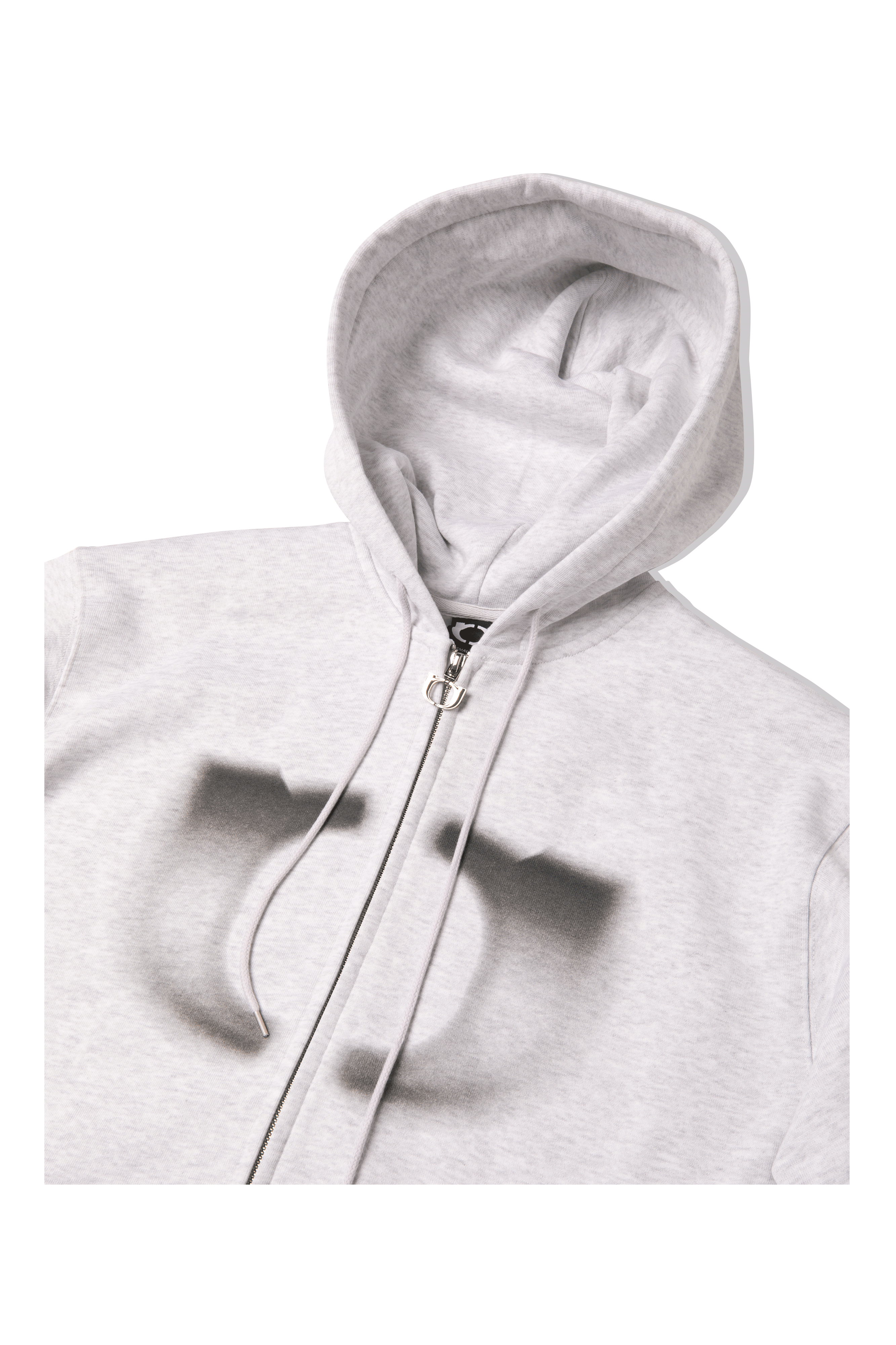 Logo Faded Logo Hoodie Zip