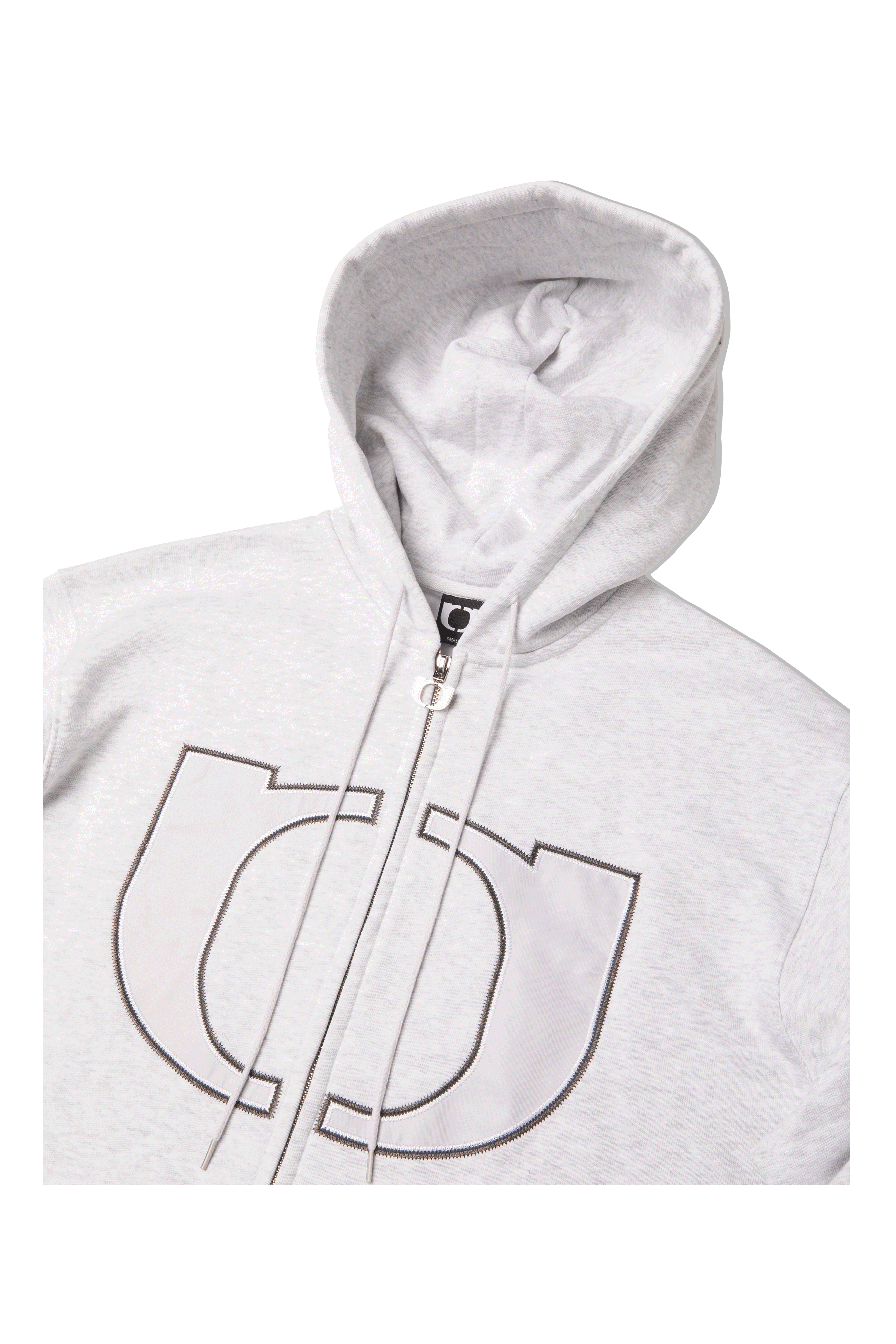 Logo Embroidered Logo Hoodie Zip
