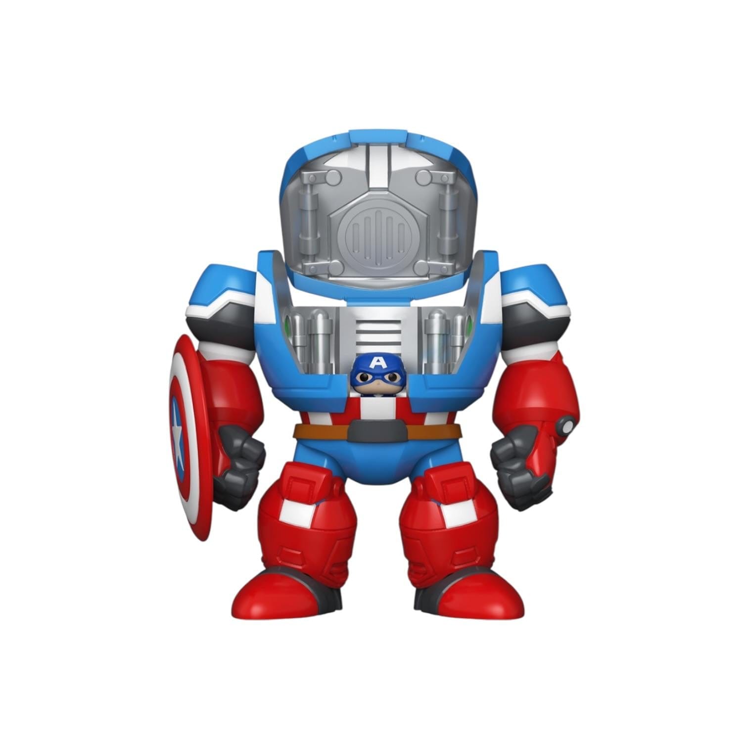 Funko Pop! Captain America Mech & Captain America Funko Pop! Bitty Bots - What If...?